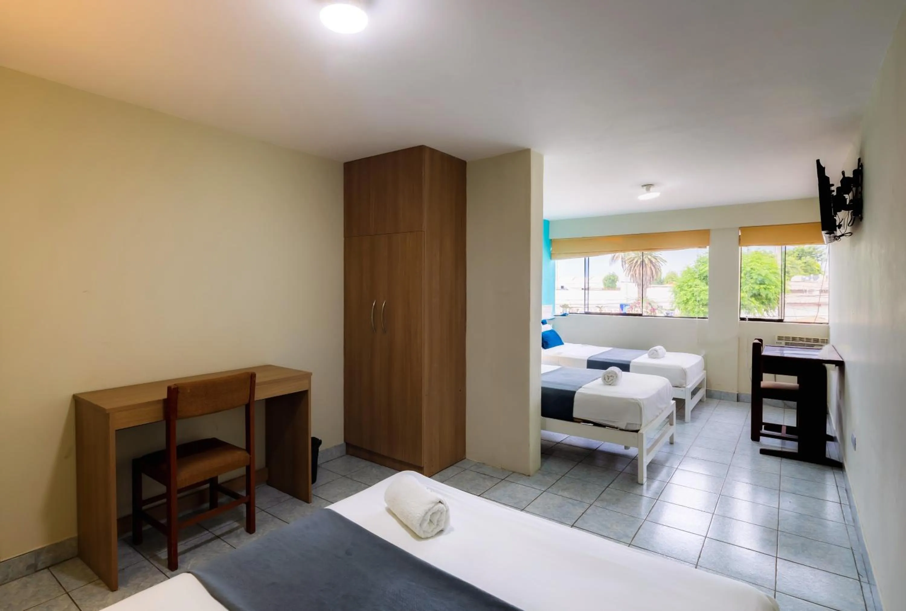 Bed in Hotel Country Trujillo