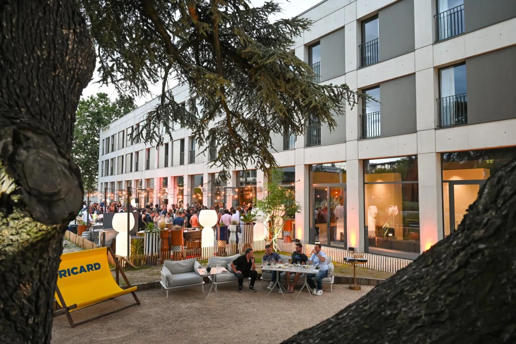 Garden in The Ruck Hotel