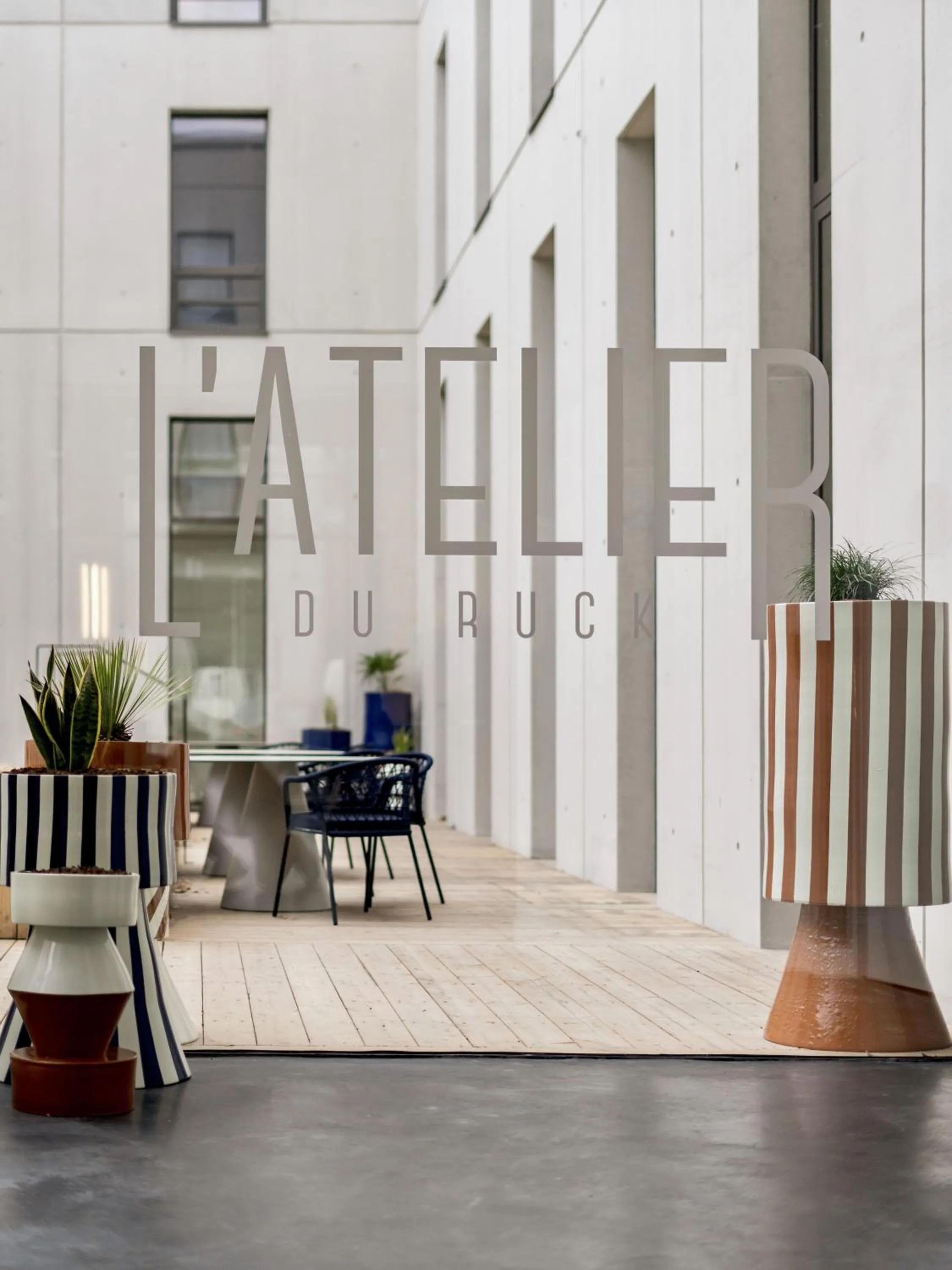 Patio in The Ruck Hotel