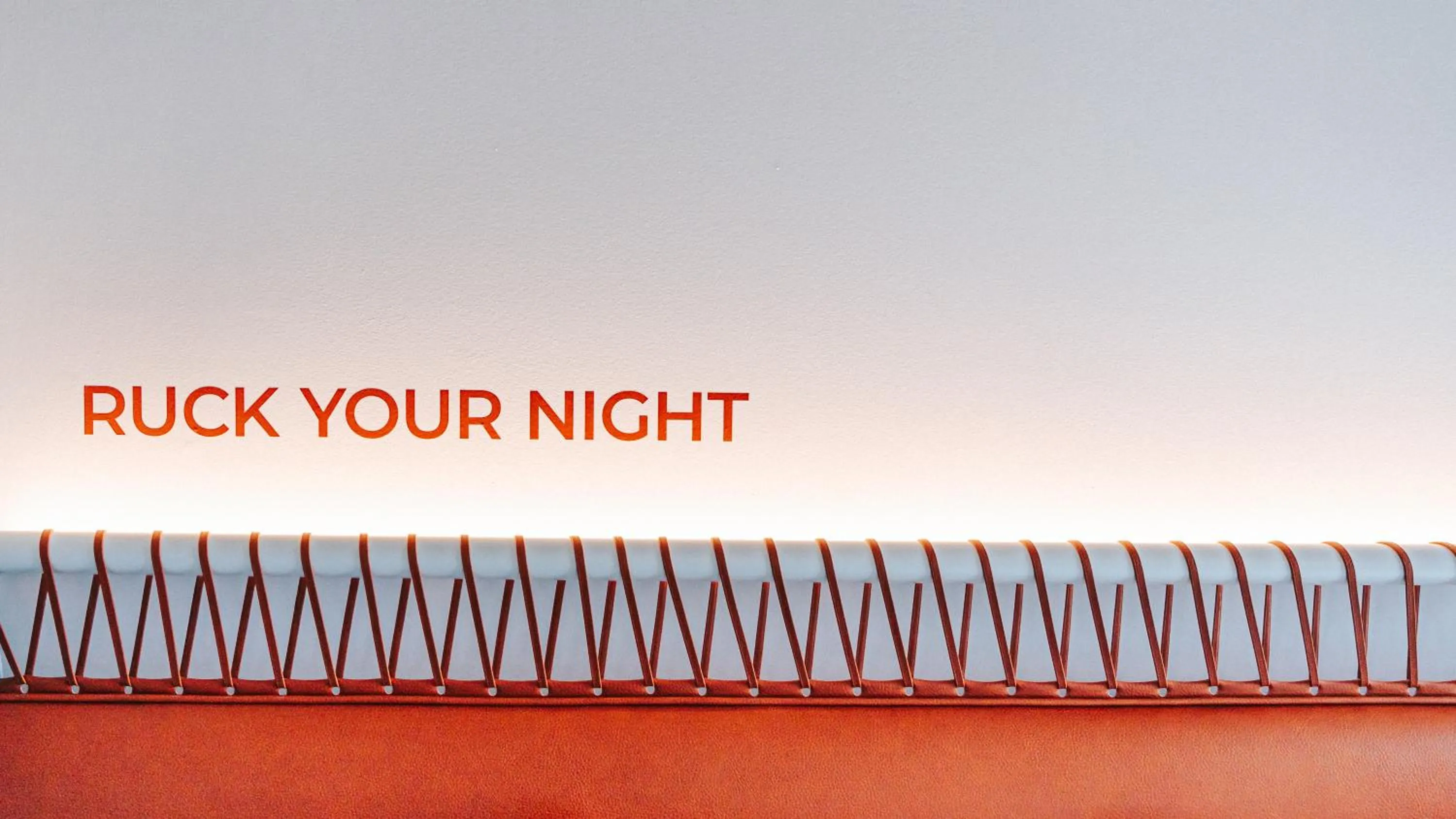 Decorative detail in The Ruck Hotel