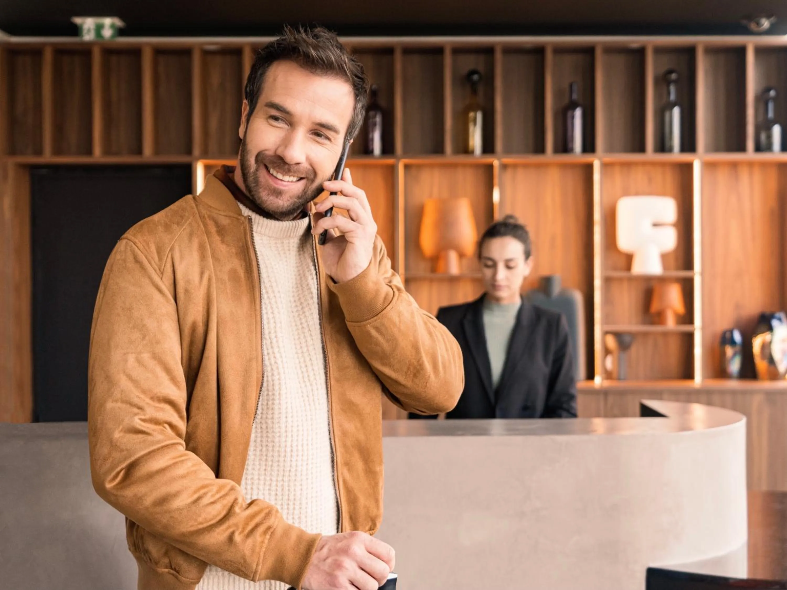 Lobby or reception in The Ruck Hotel