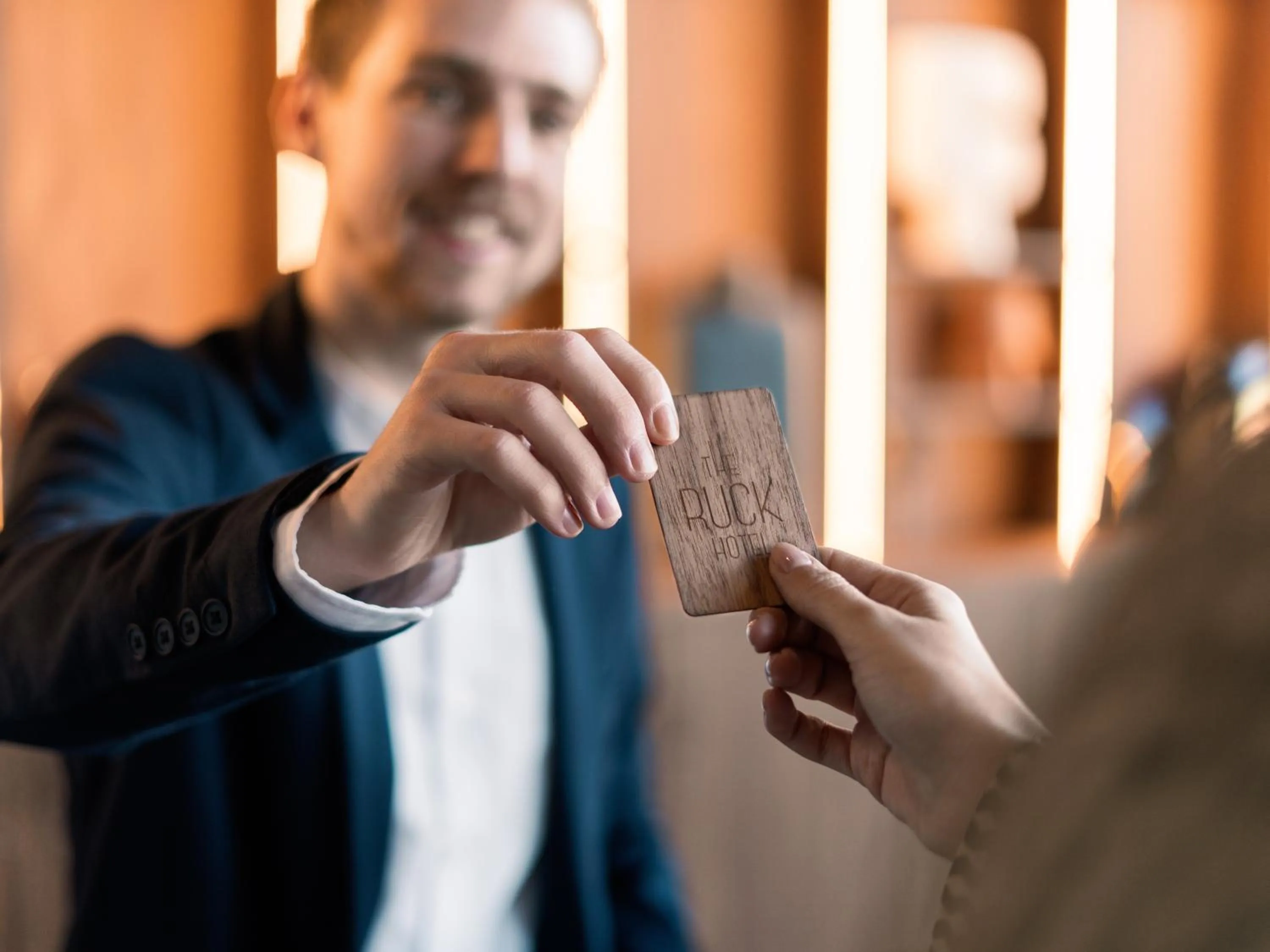 Lobby or reception in The Ruck Hotel