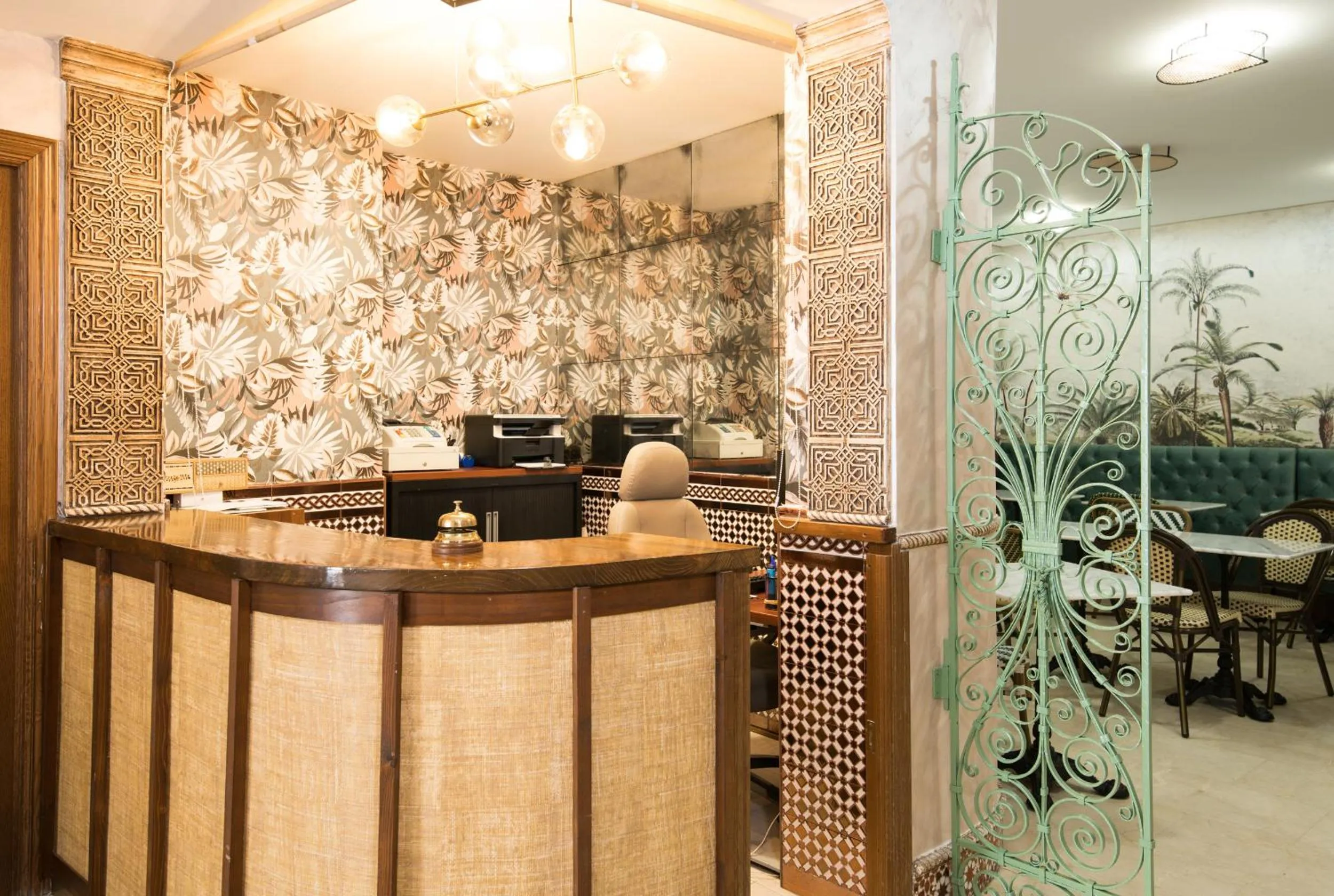 Lobby or reception in Hotel Sol