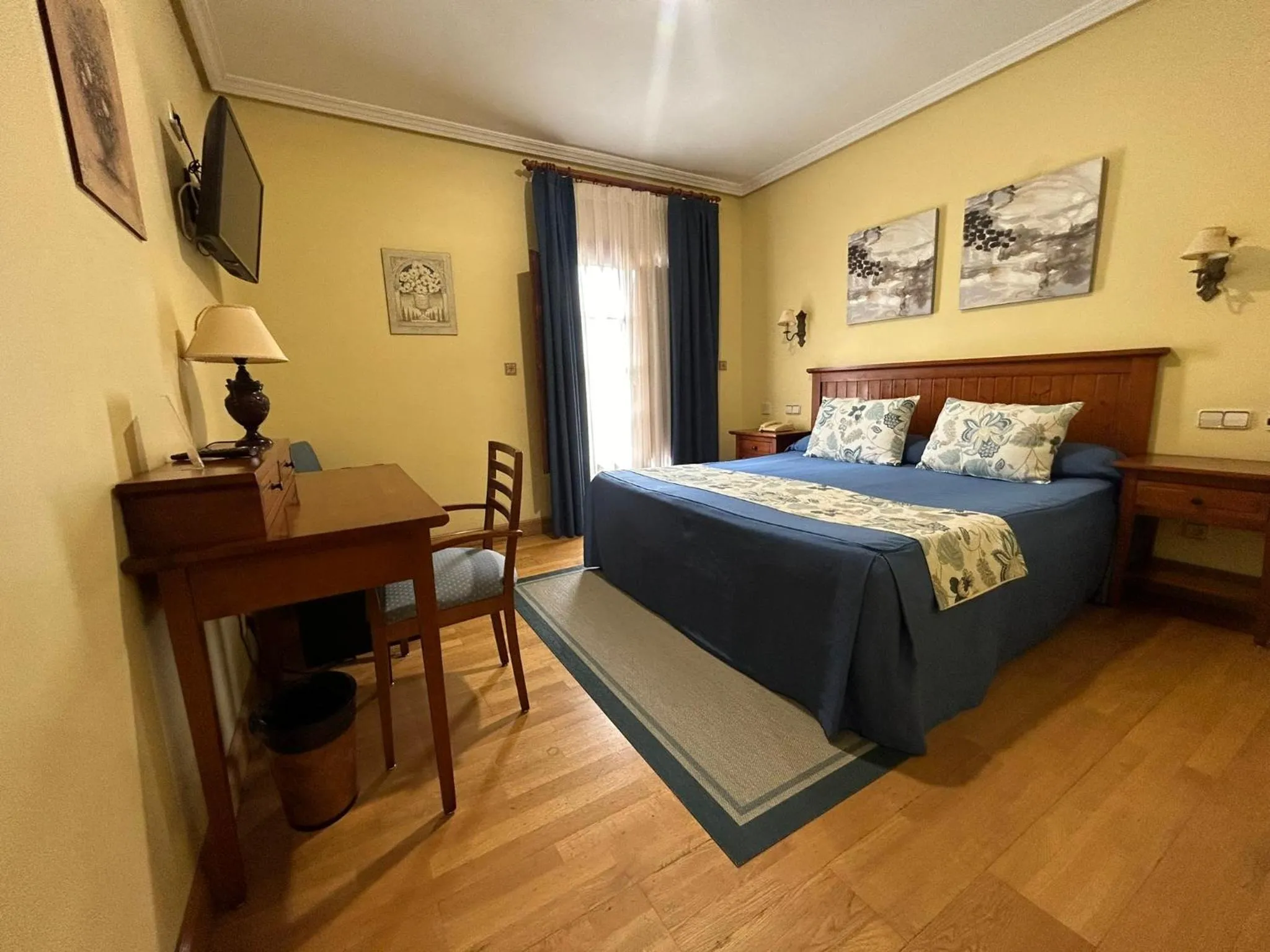 Bed in Hotel Casona de la Reyna