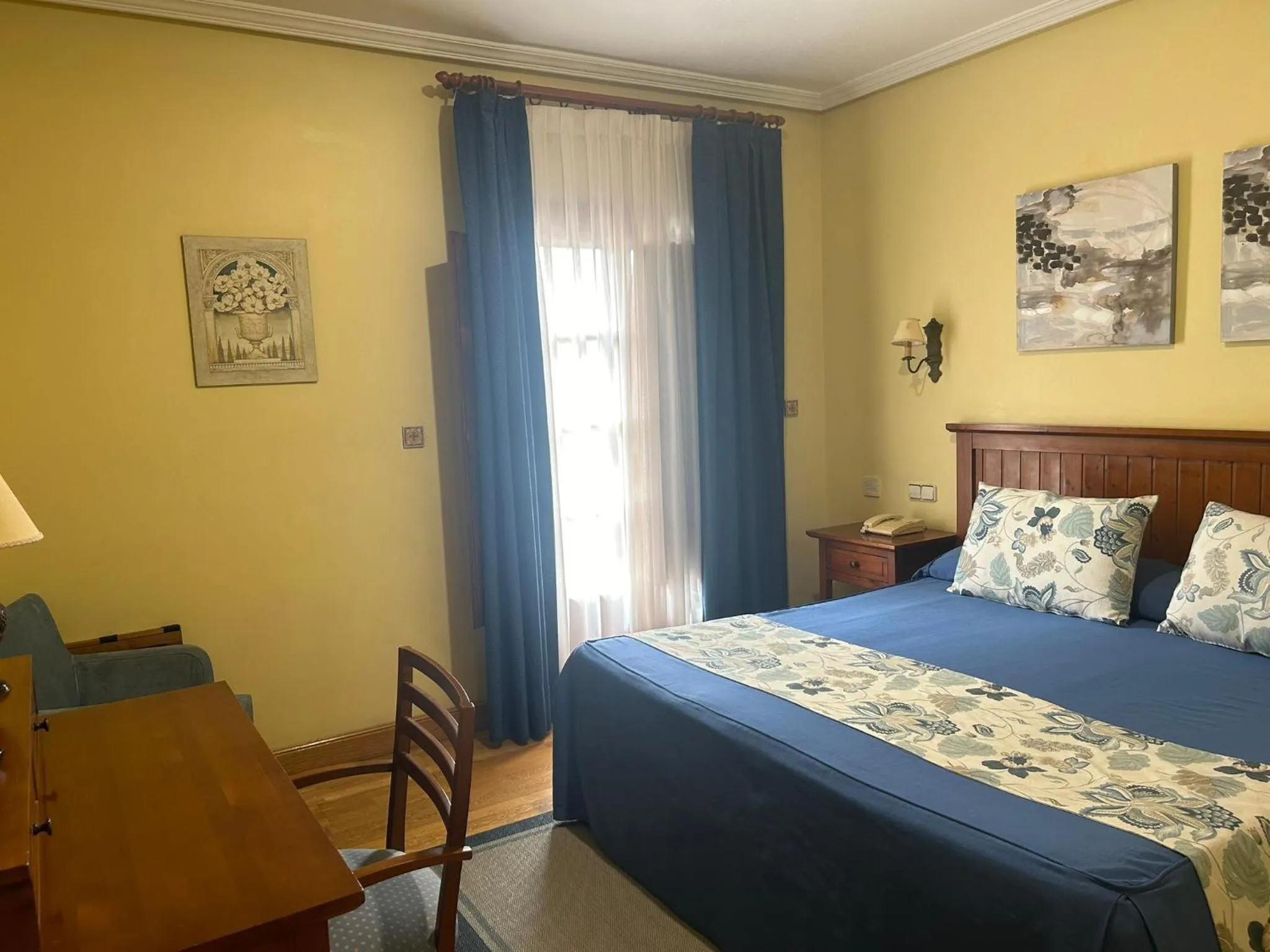 Bed in Hotel Casona de la Reyna