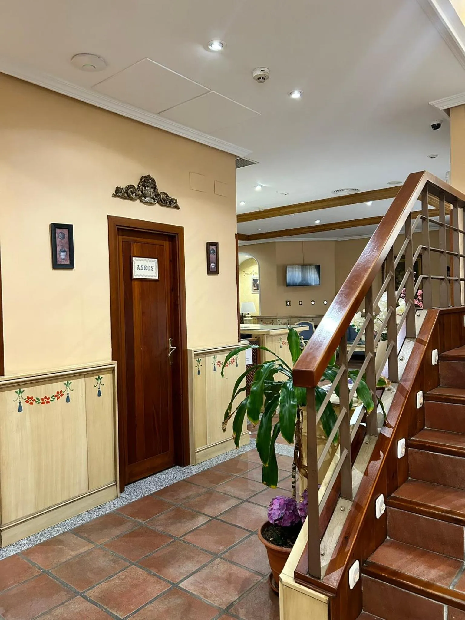 Toilet in Hotel Casona de la Reyna