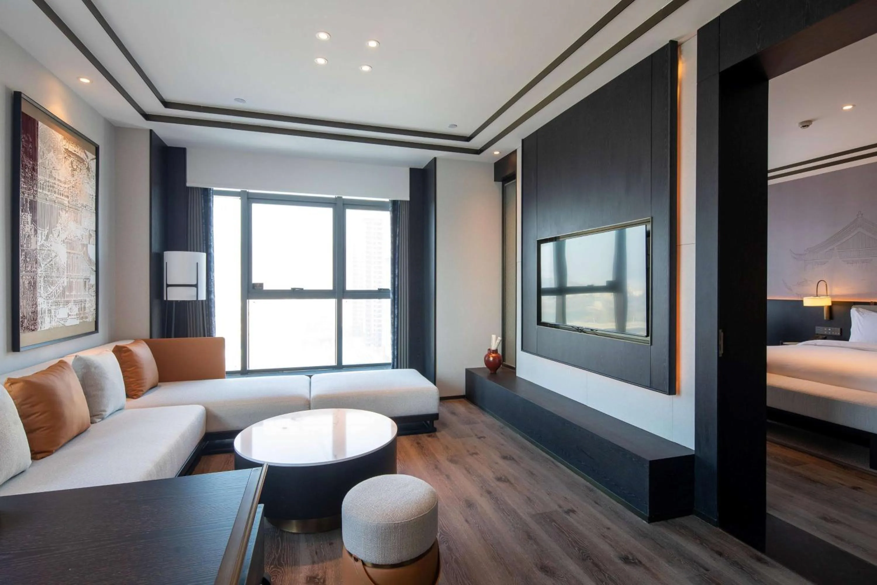 Photo of the whole room, Seating Area in Ramada by Wyndham Shaoyang County West