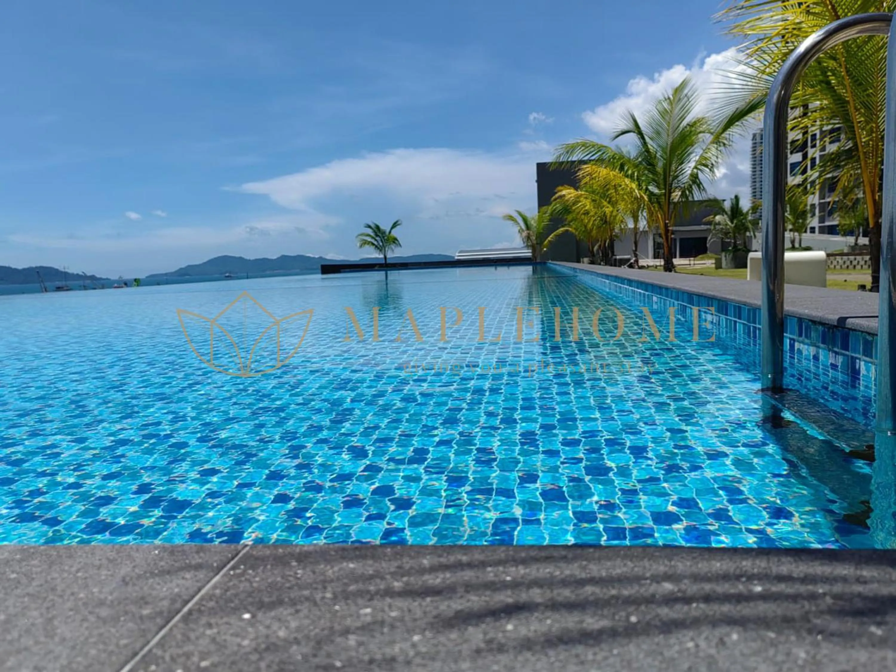 Swimming pool in Jesselton Quay Premier Suites Kota Kinabalu