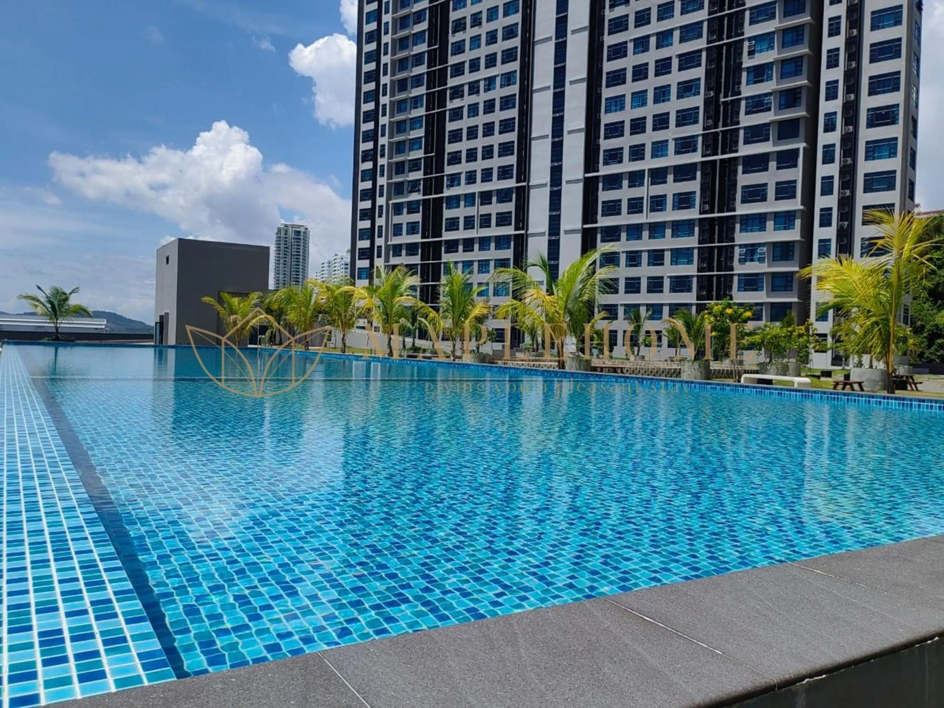 Swimming pool in Jesselton Quay Premier Suites Kota Kinabalu