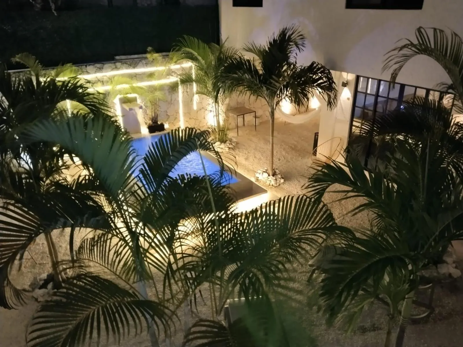 Garden view in Khali Cancún