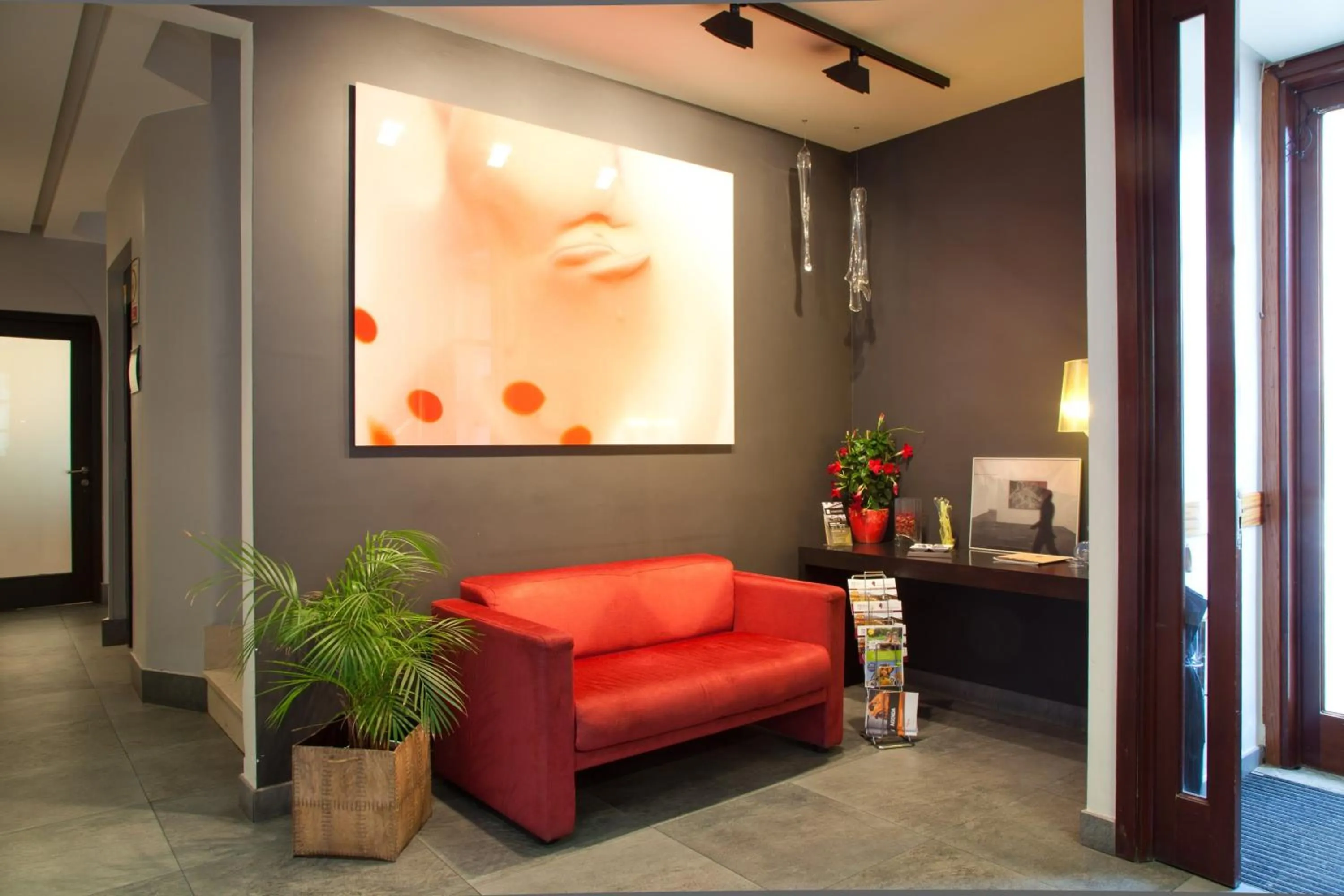 Lobby or reception in La Casa del Patrón