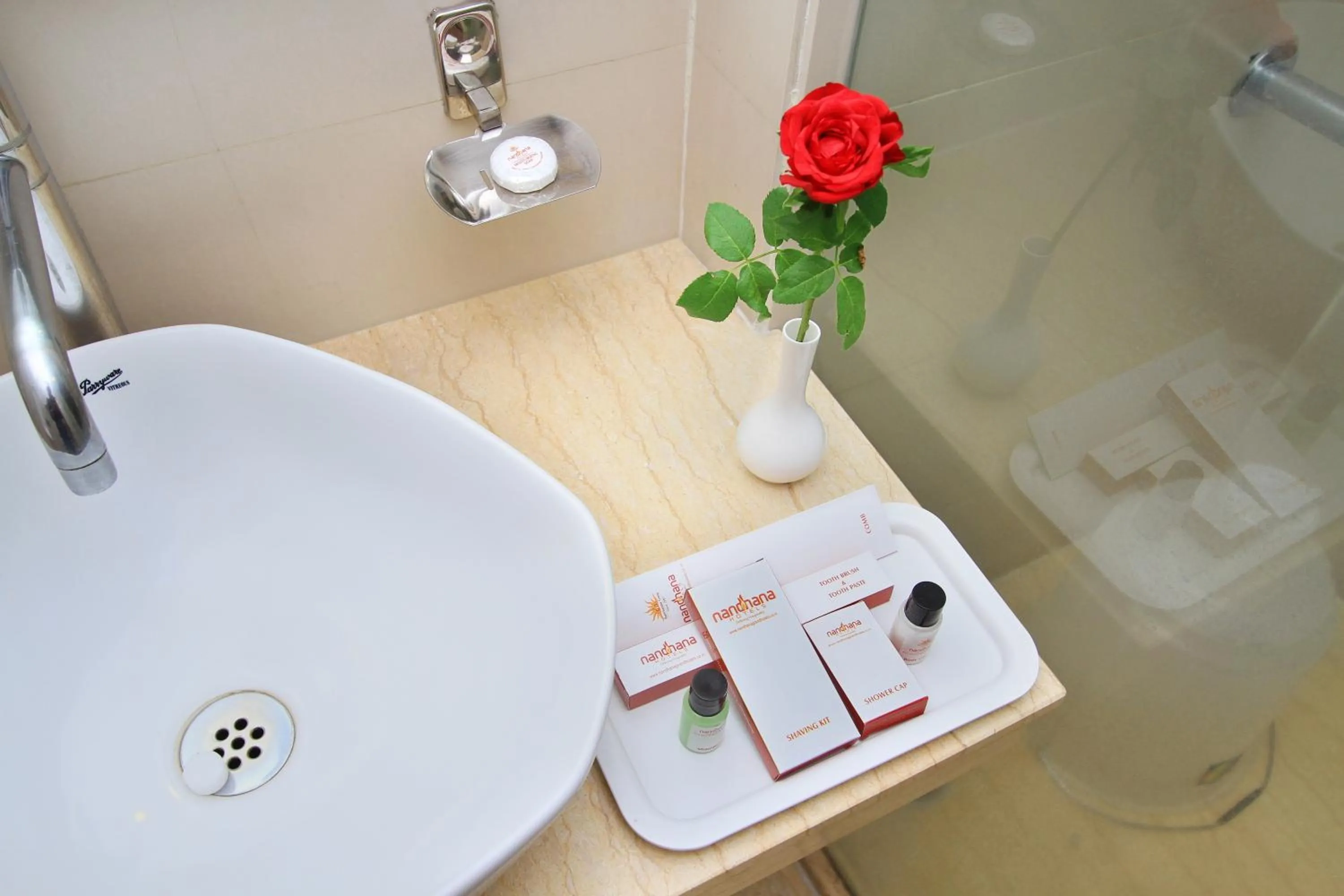 Bathroom in La Sara Hometel