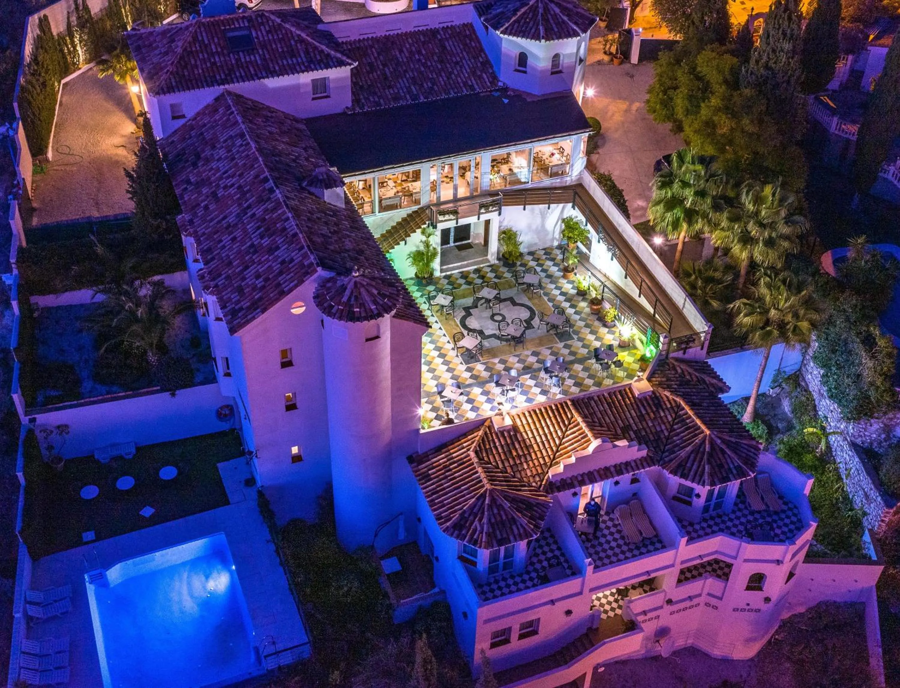 Bird's eye view in Villa Guadalupe