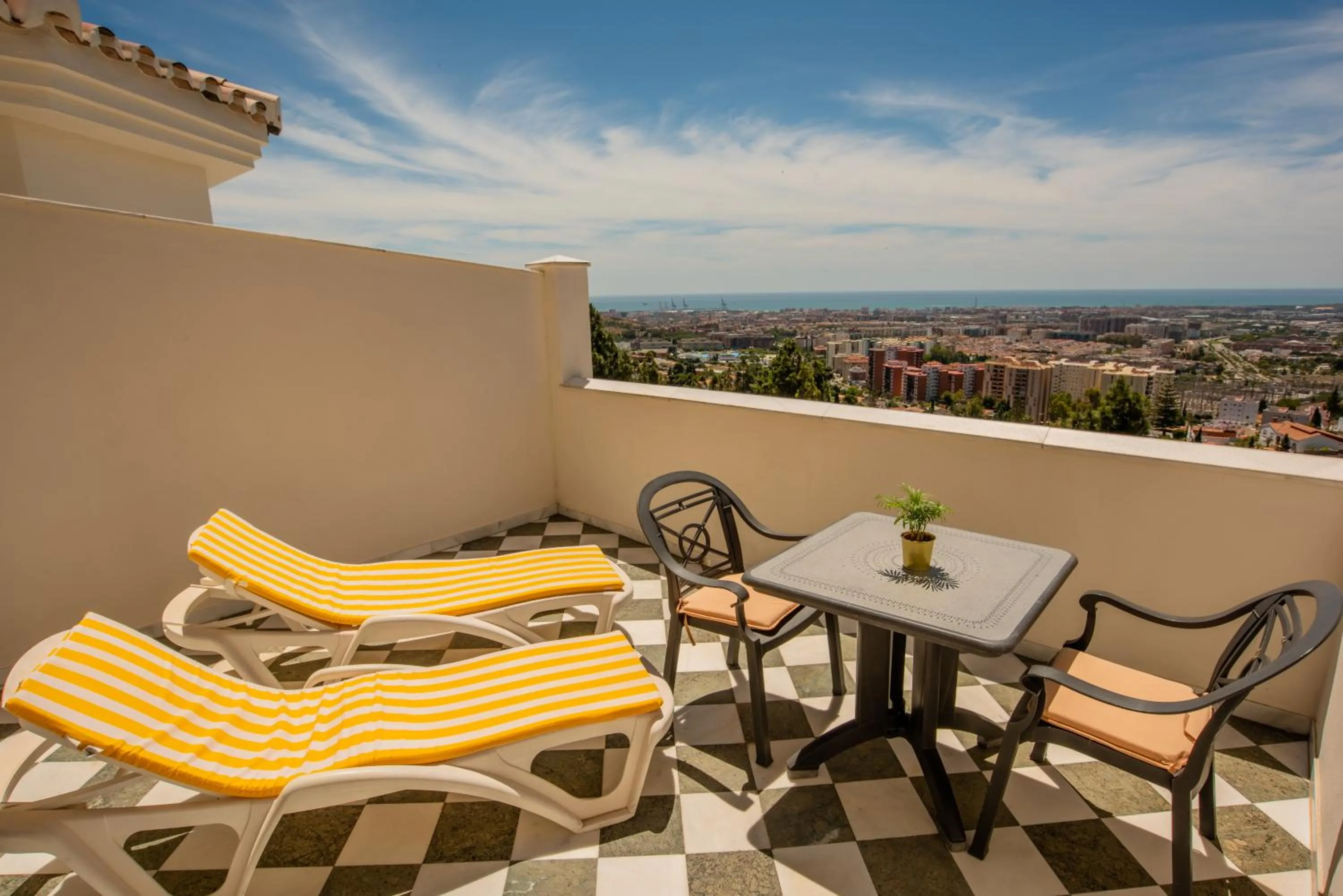Balcony/Terrace in Villa Guadalupe