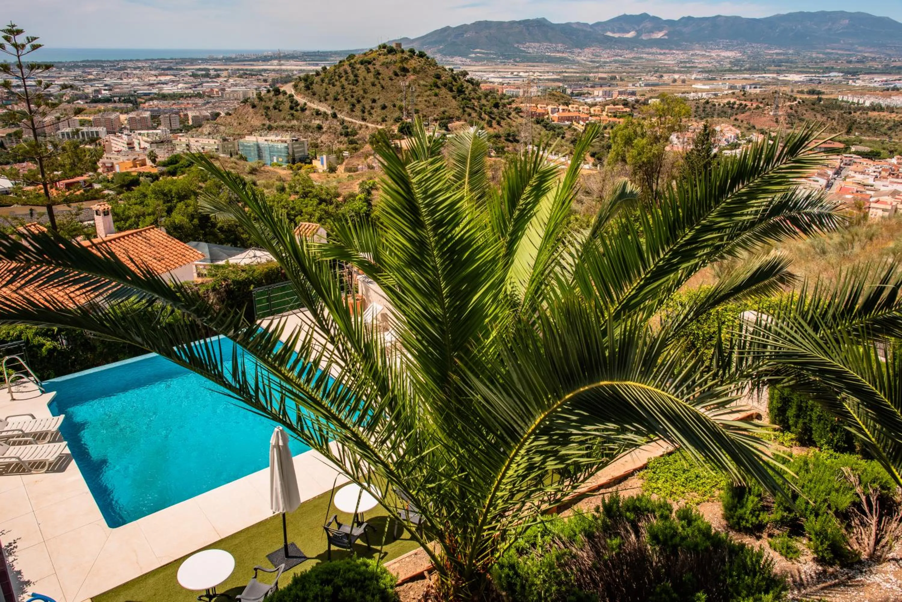 Garden view in Villa Guadalupe