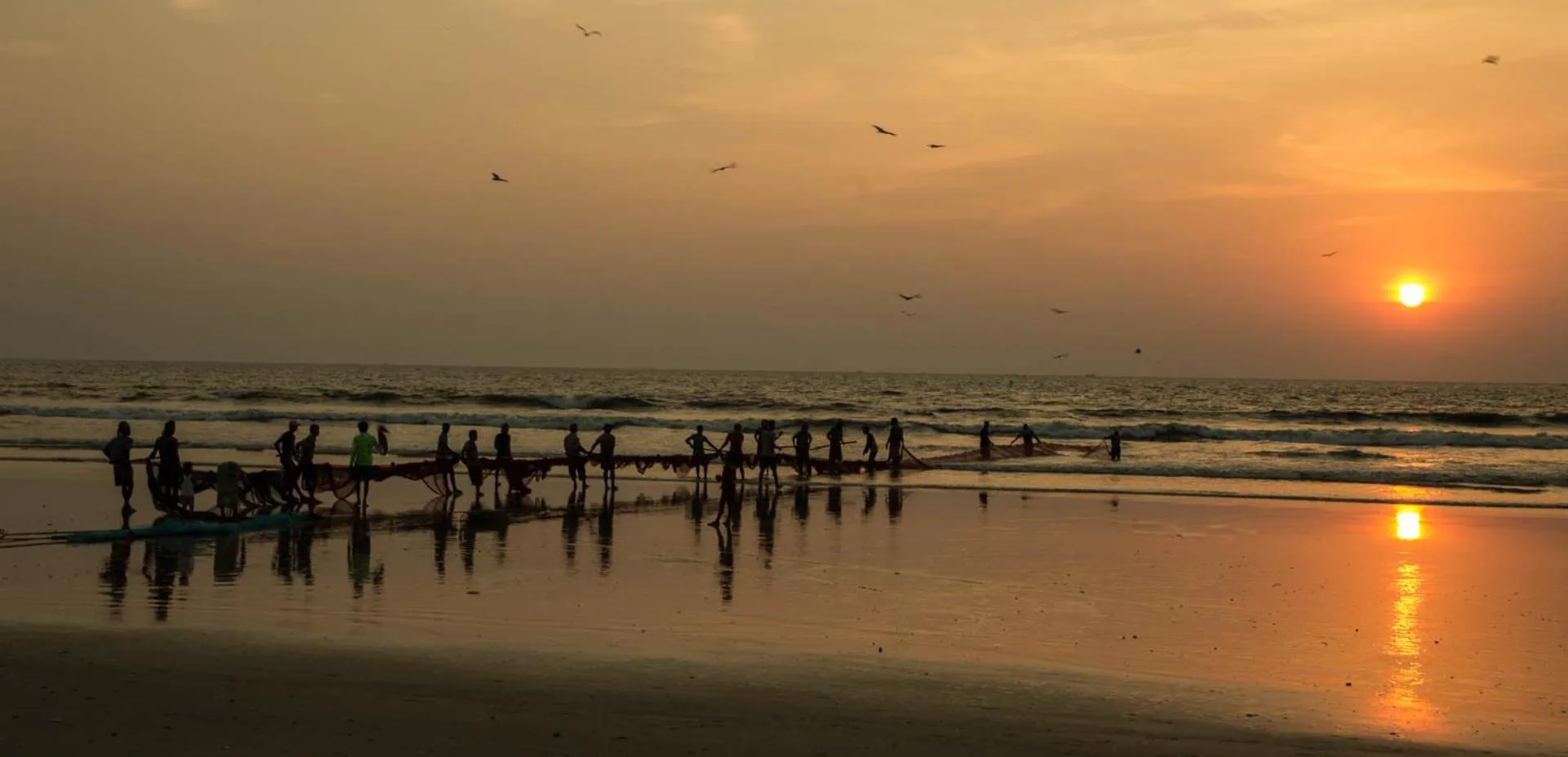 Beach in Villa Malpe