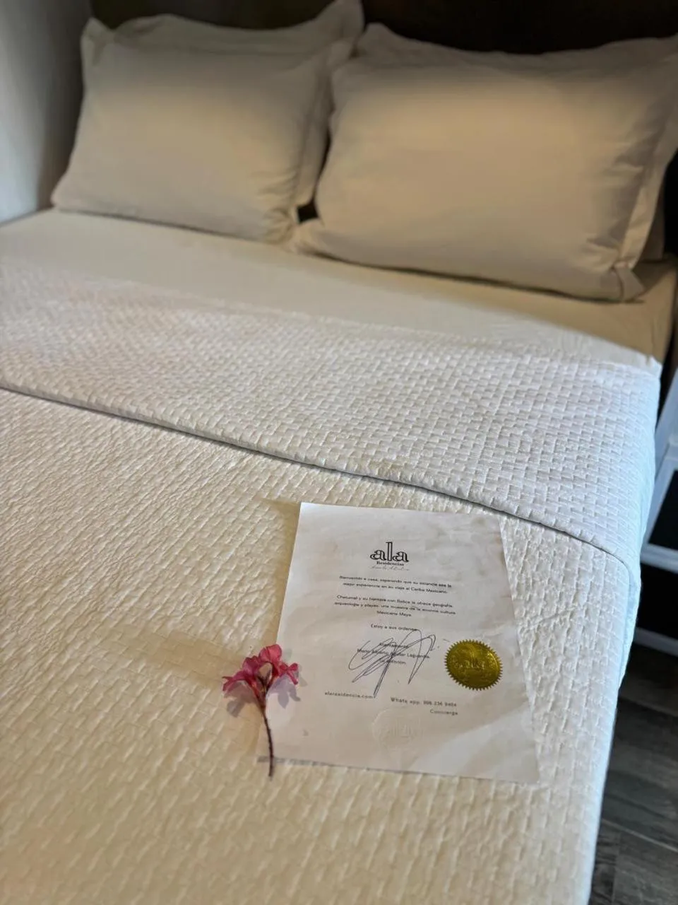 Bed in Apartamentos "Ala Residencias"