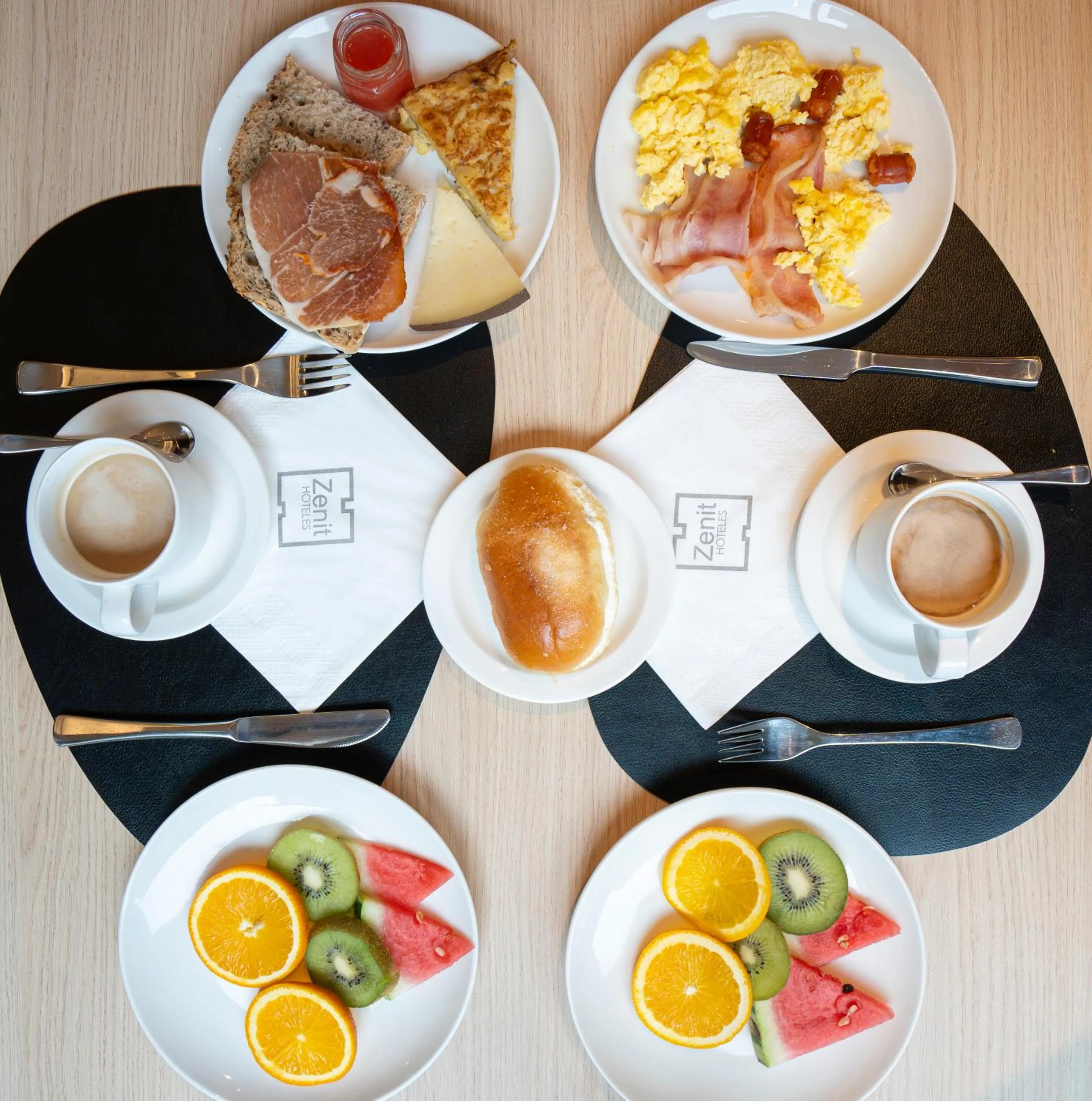 Breakfast in Hotel Zenit Bilbao