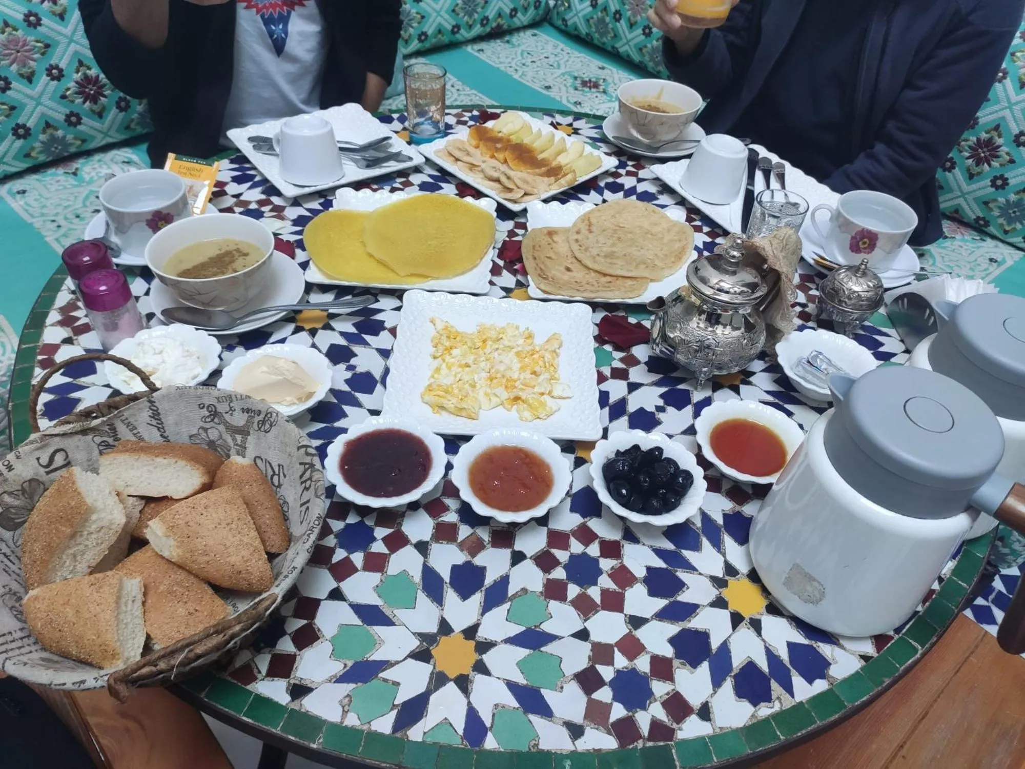 Breakfast in Riad Fes Colors & SPA - Family Lodging