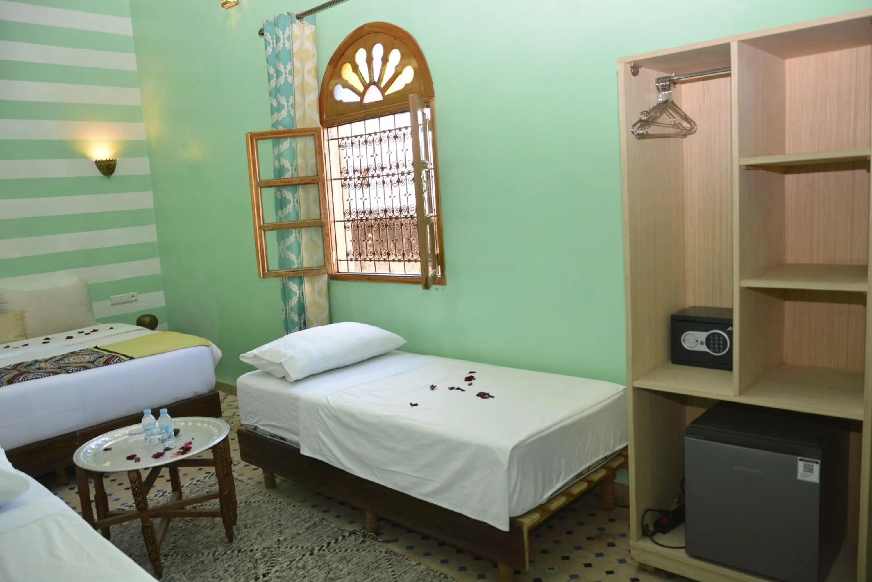 Bed in Riad Fes Colors & SPA - Family Lodging