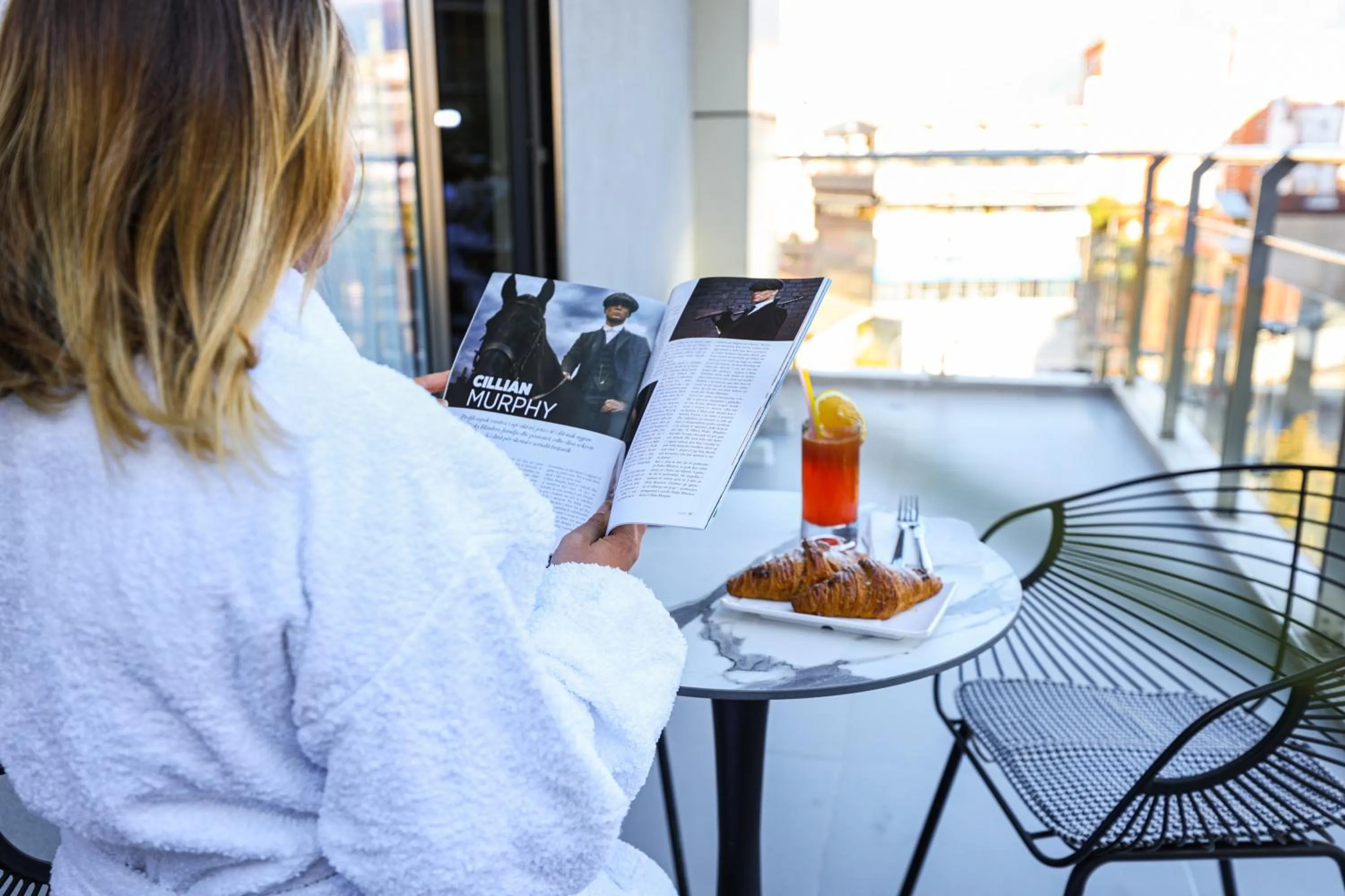 Balcony/Terrace in Hotel Vila Verde City Center