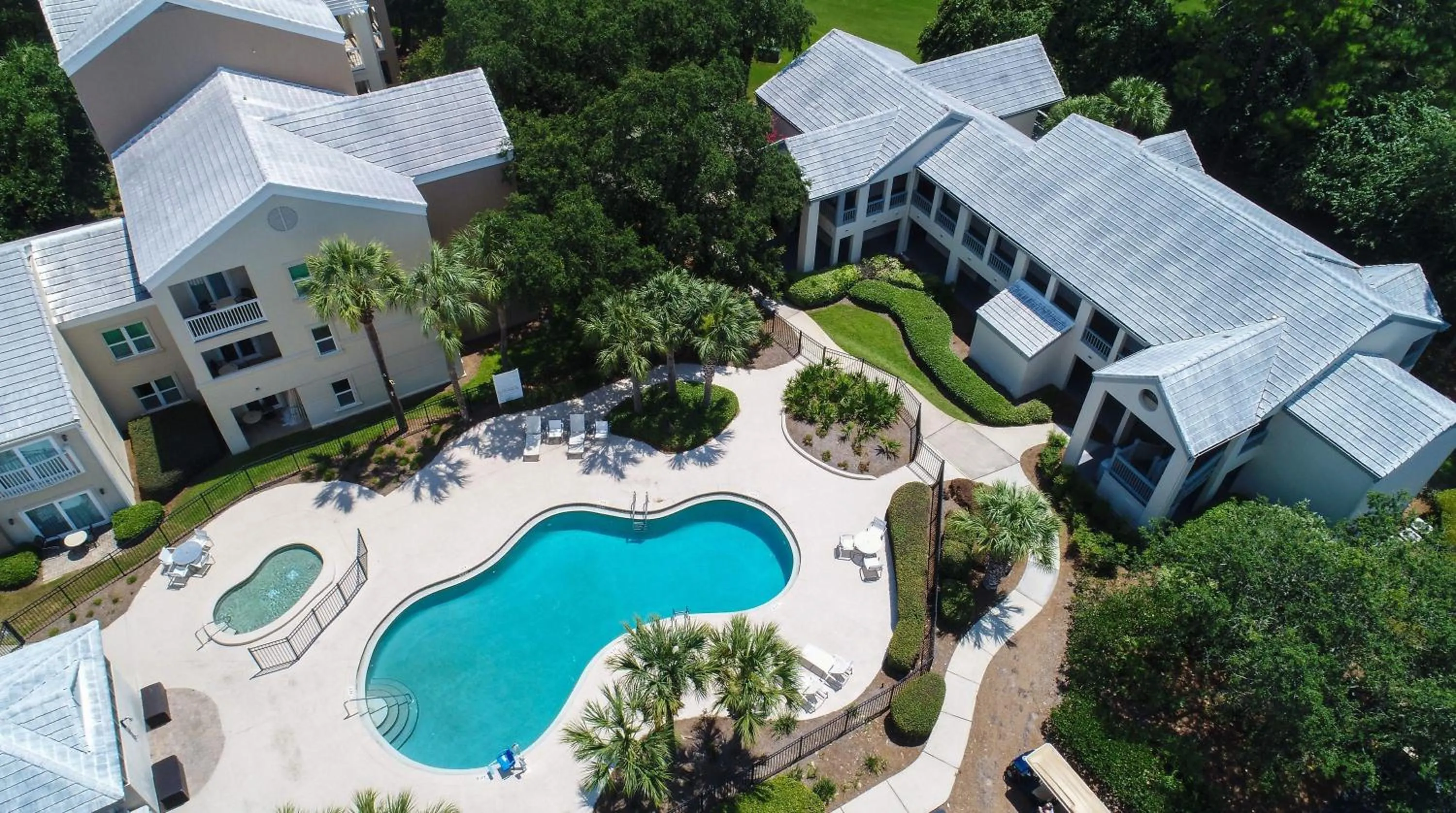 Pool view in Hilton Vacation Club Bayside Resort Panama City Beach