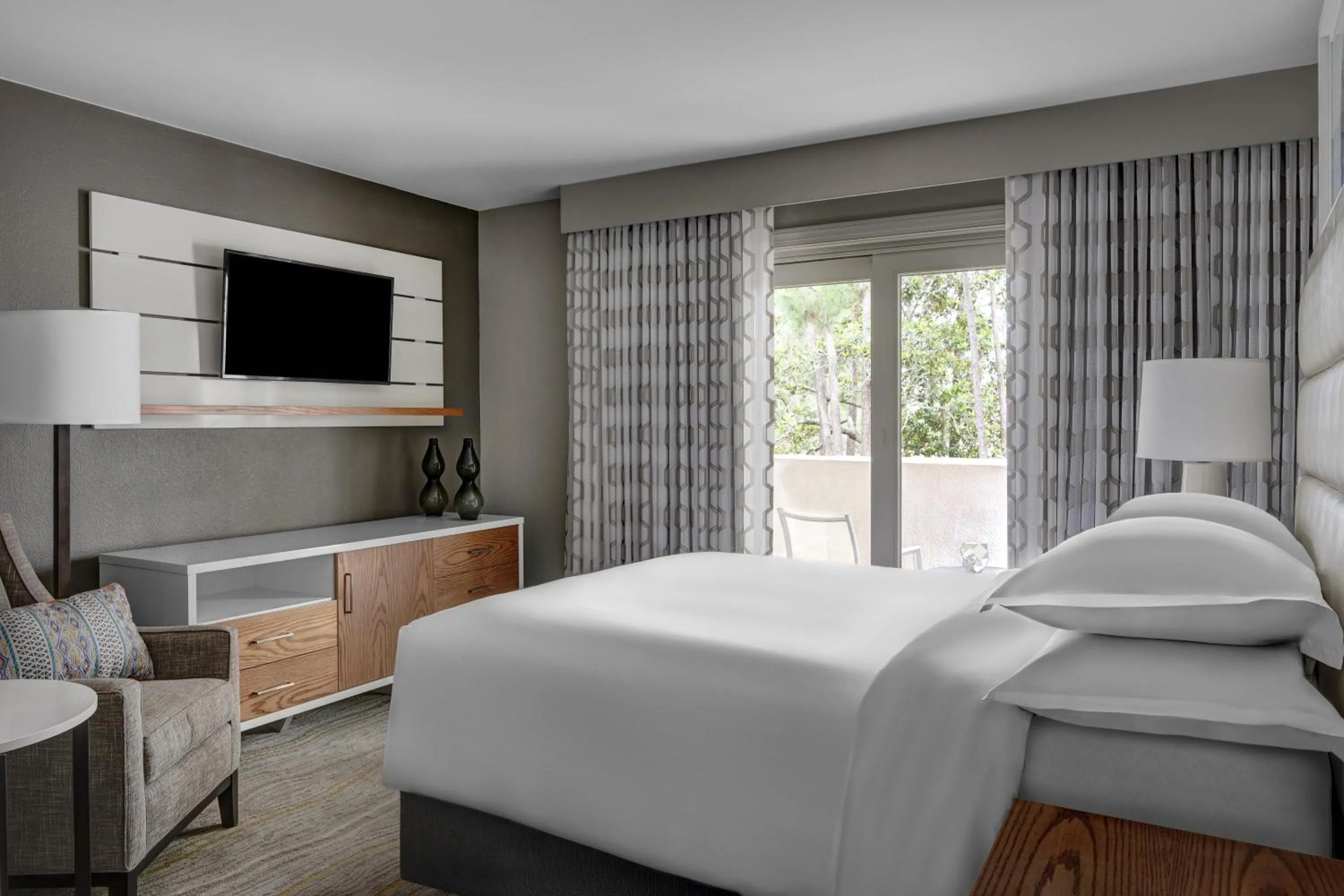 Bed in Hilton Vacation Club Bayside Resort Panama City Beach