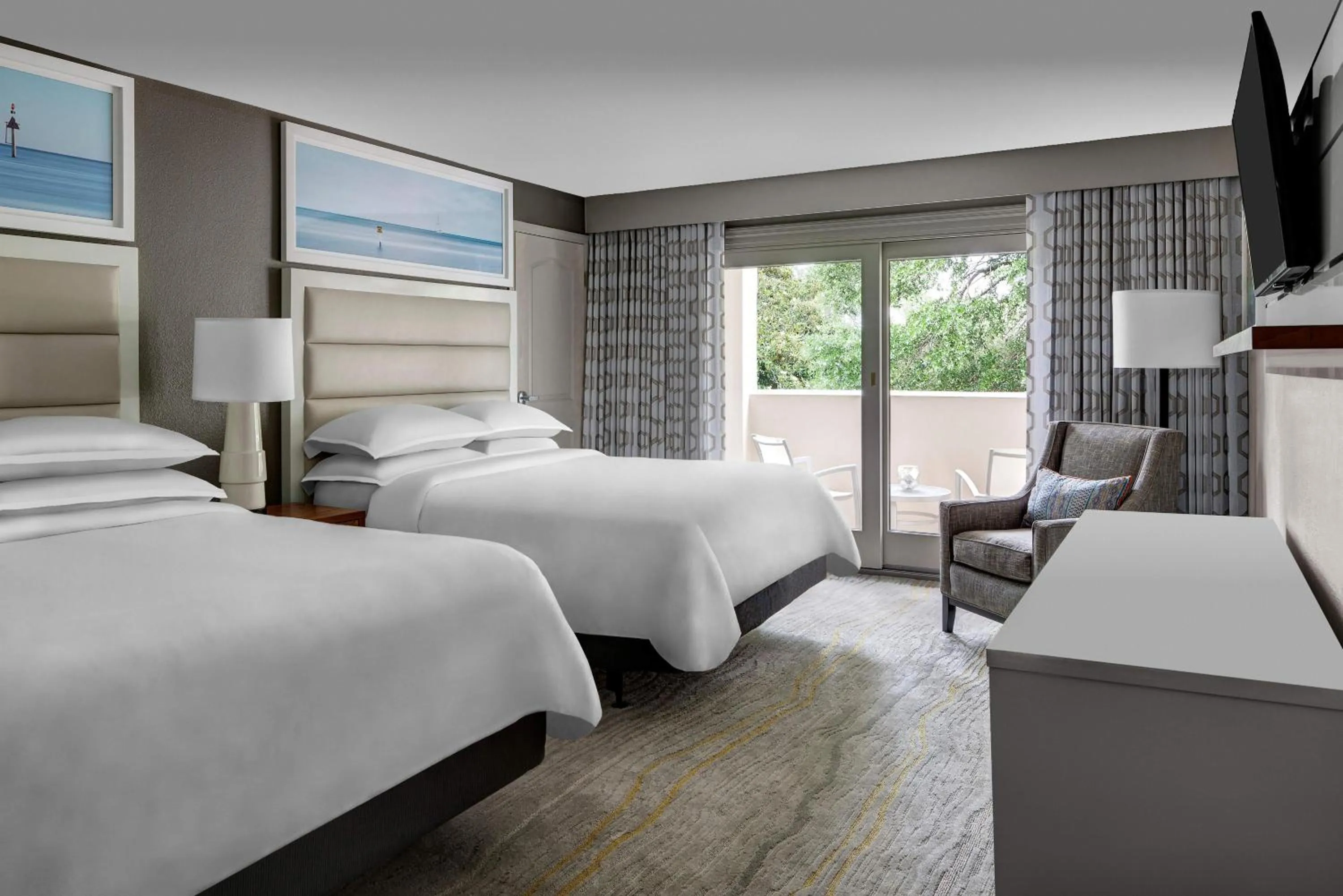 Bed in Hilton Vacation Club Bayside Resort Panama City Beach