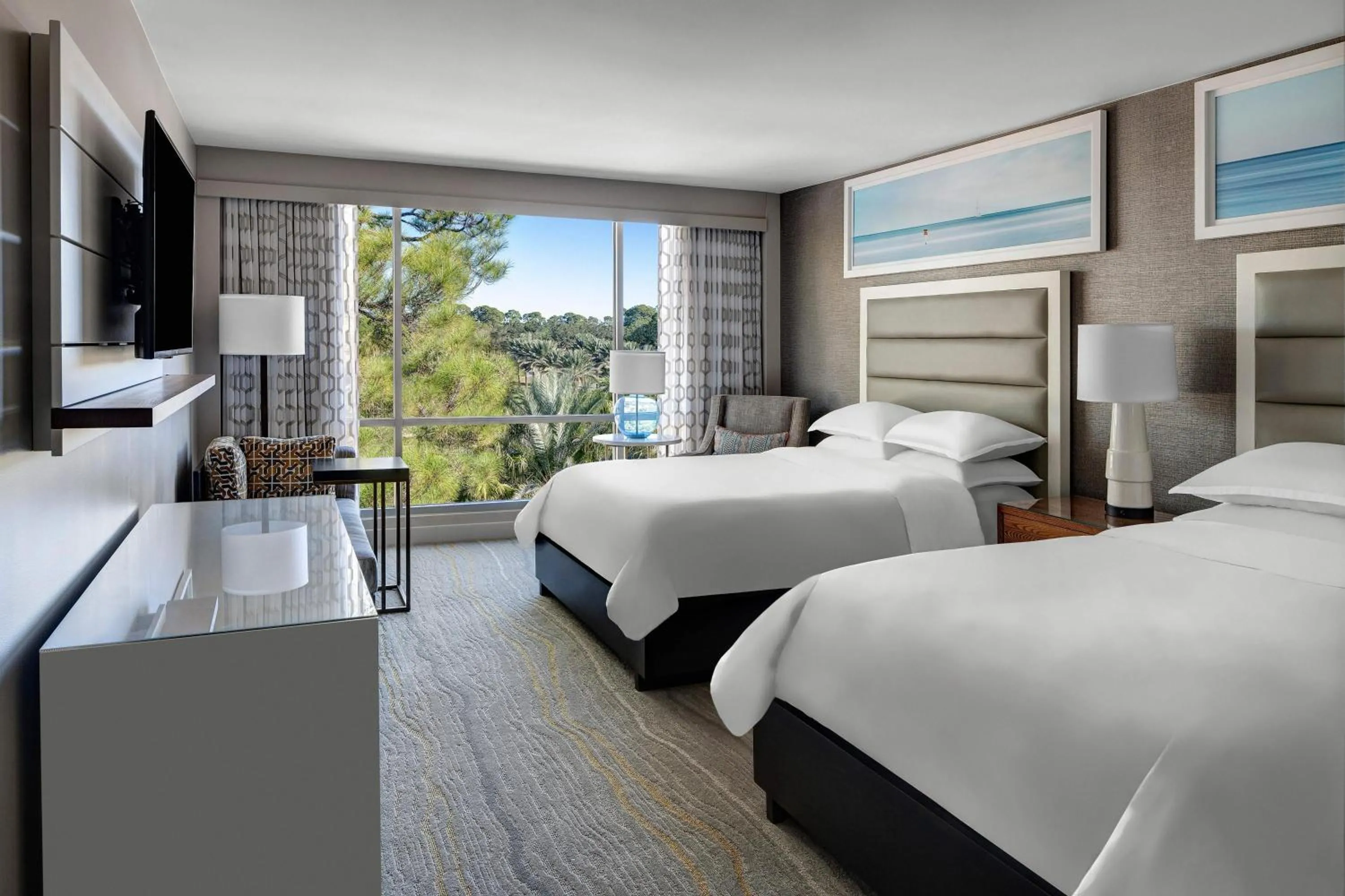 Bed in Hilton Vacation Club Bayside Resort Panama City Beach