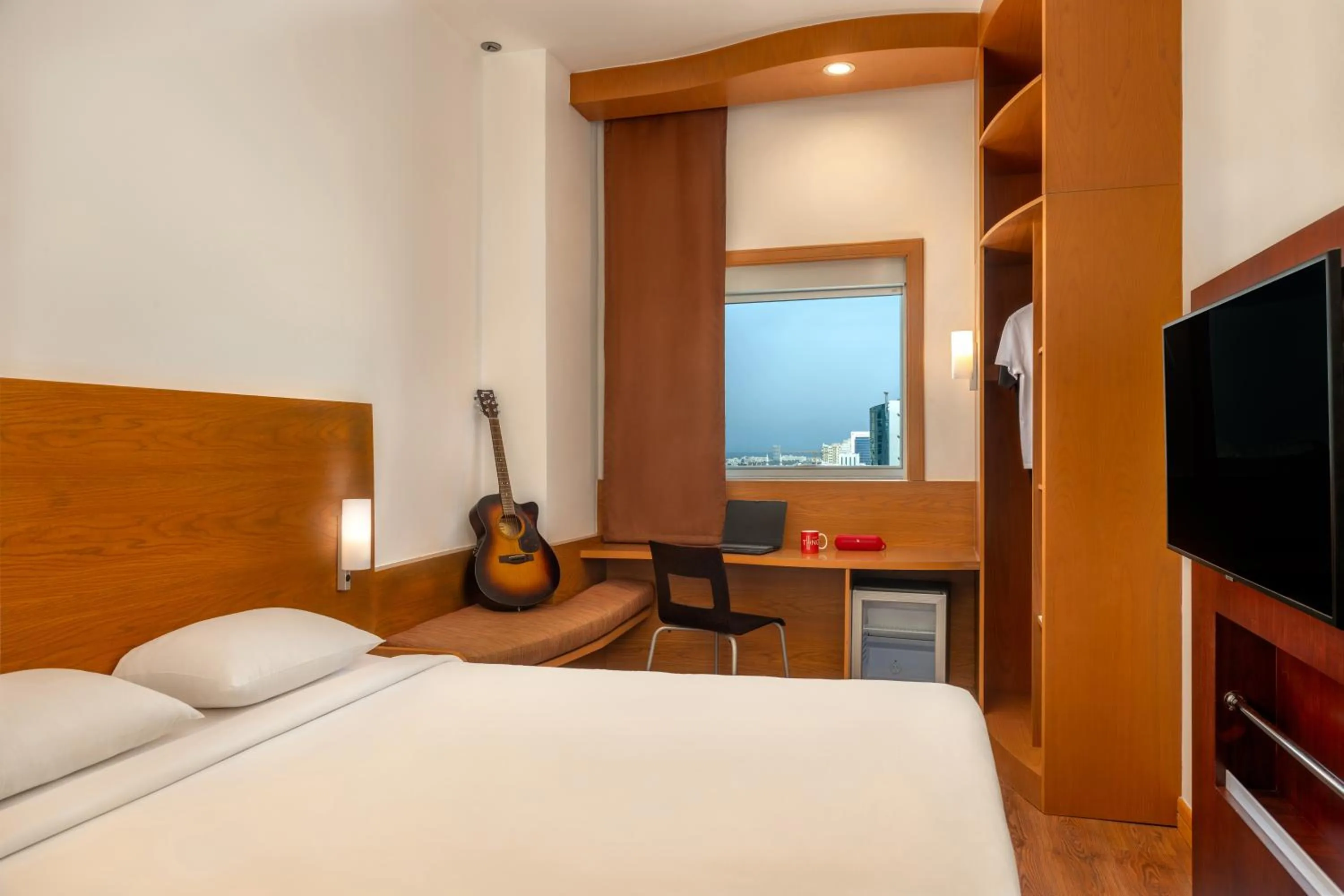 Bed in Ibis Fujairah