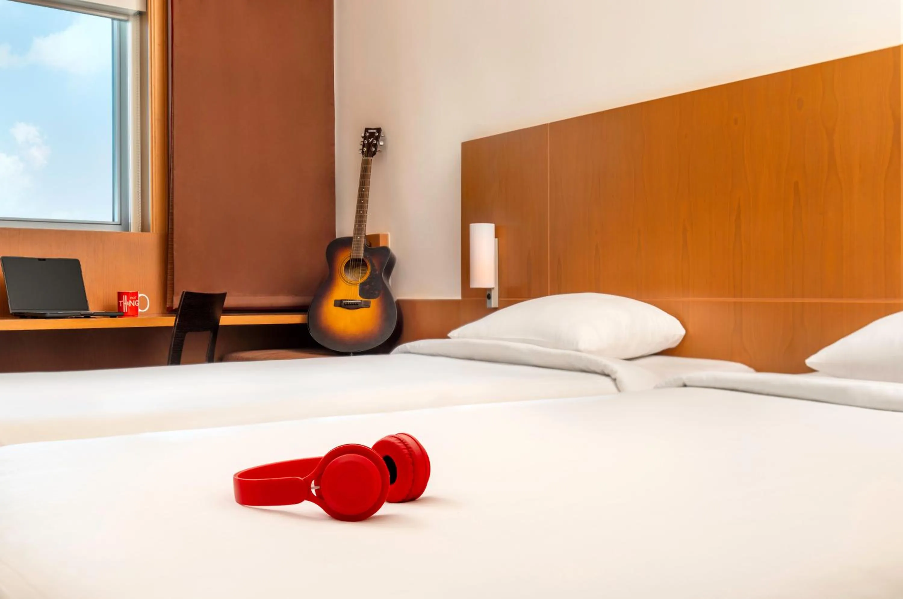 Bed in Ibis Fujairah