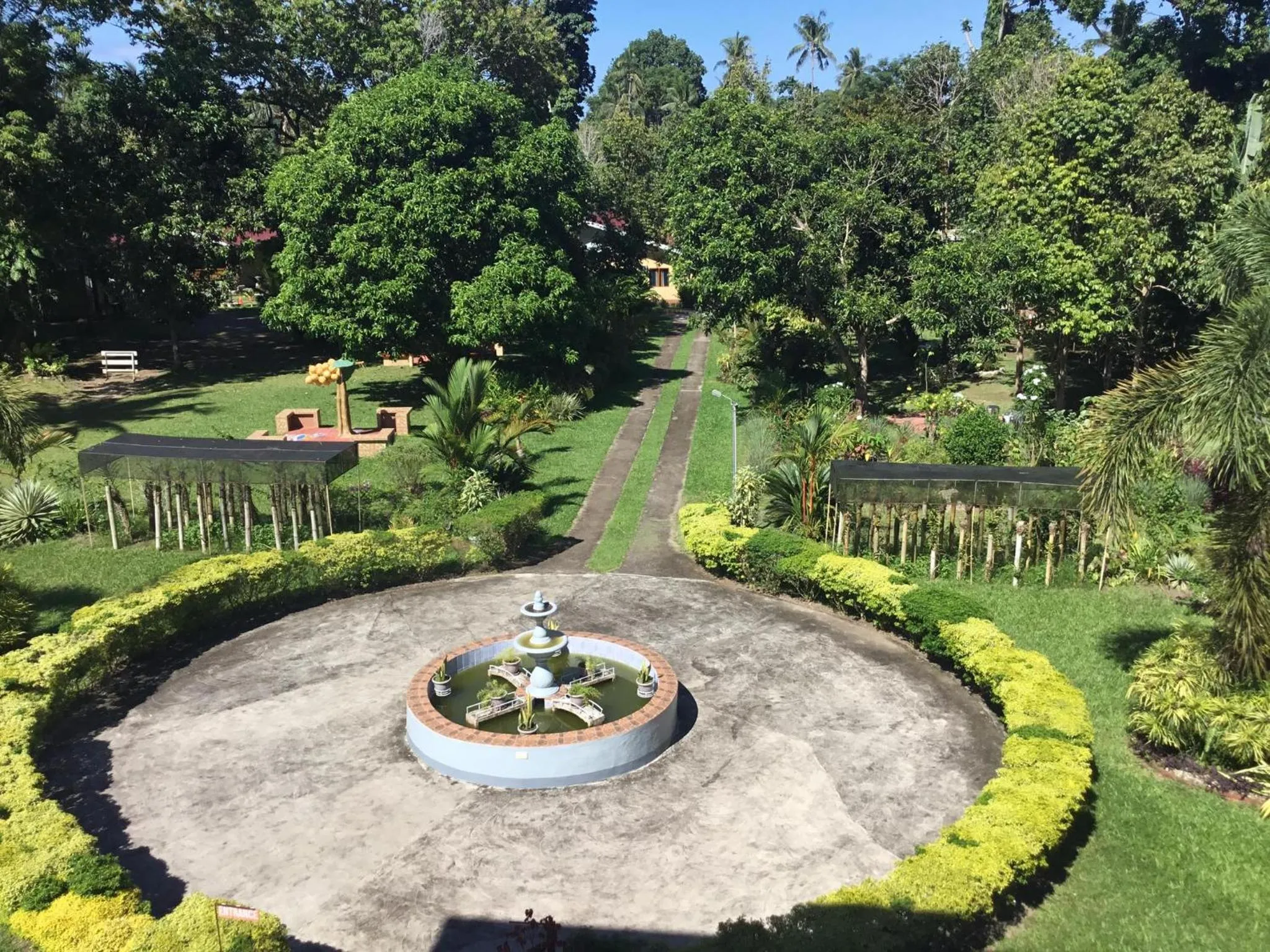 Garden in Camiguin Lanzones Resort