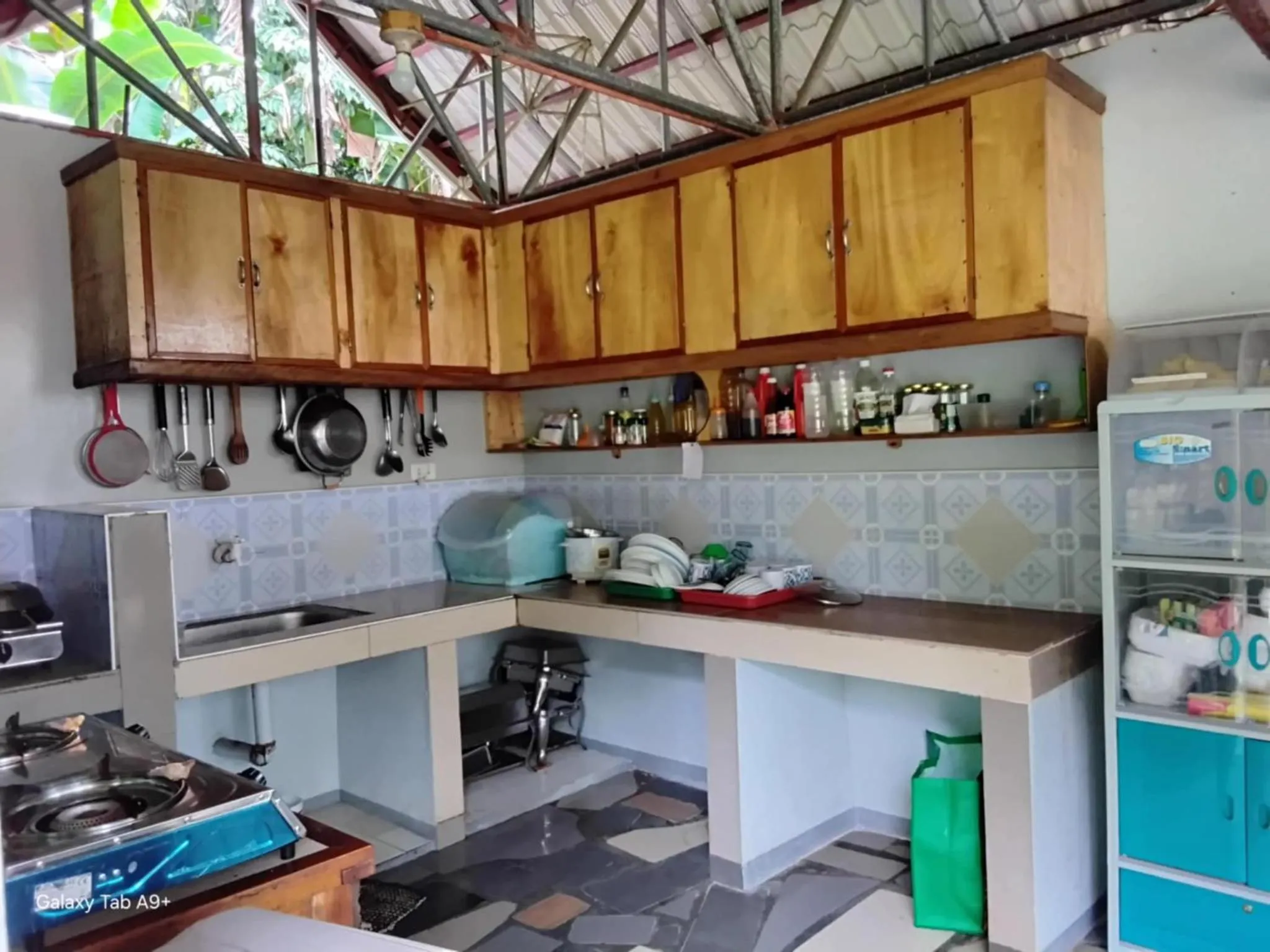 kitchen in Camiguin Lanzones Resort
