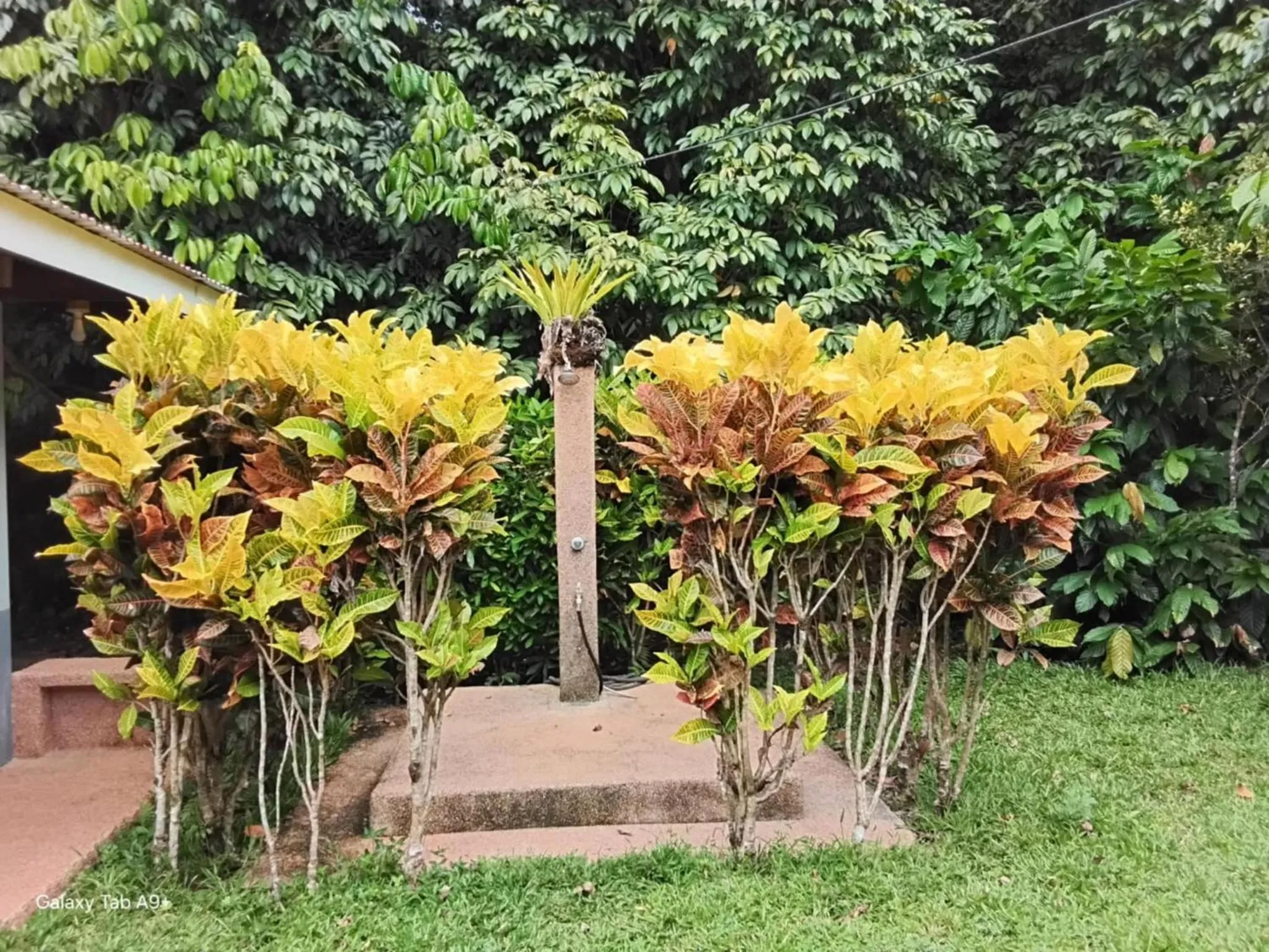 Shower in Camiguin Lanzones Resort