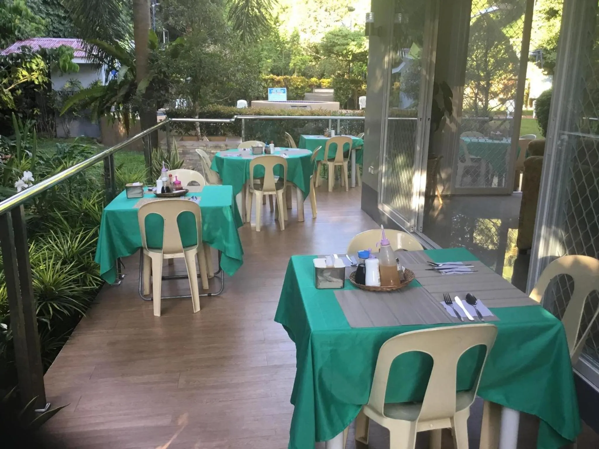 Dining area in Camiguin Lanzones Resort