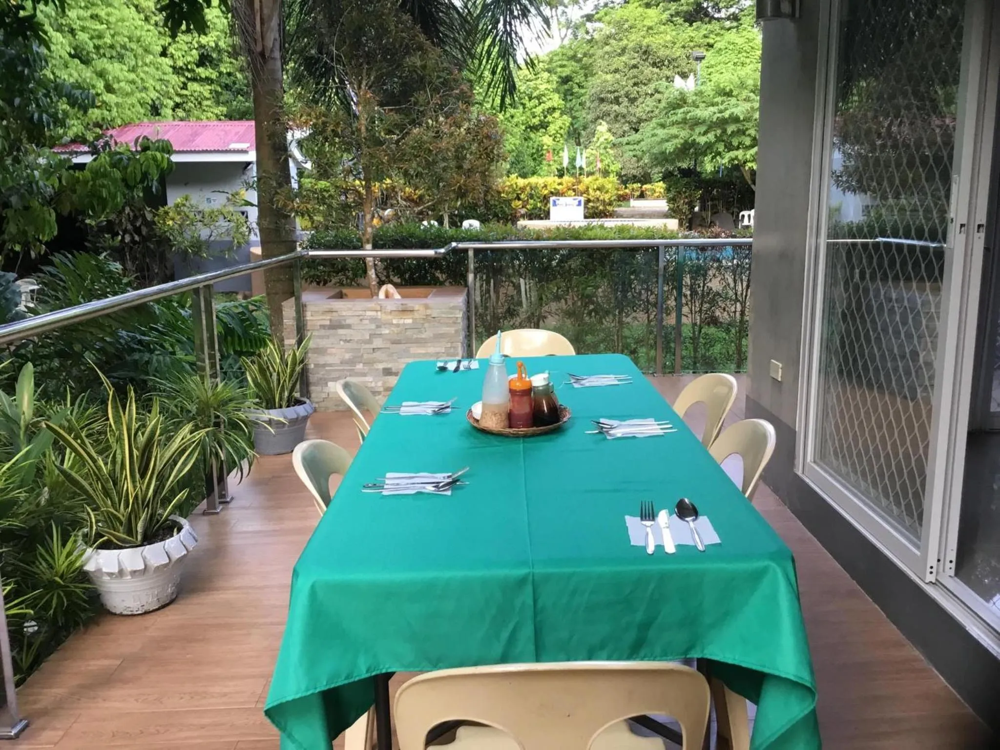 Dining area in Camiguin Lanzones Resort