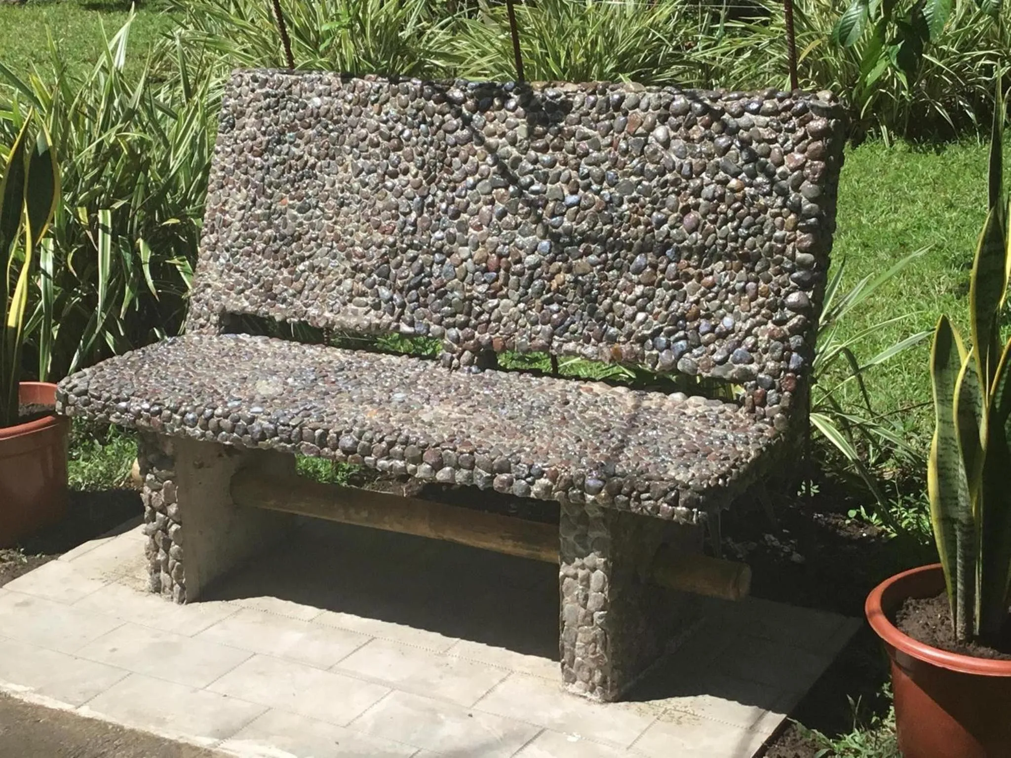 Seating area in Camiguin Lanzones Resort