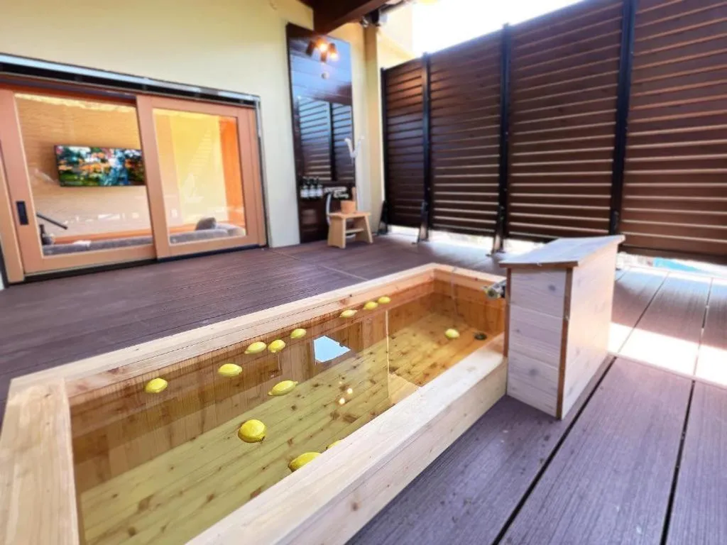 Open Air Bath in OWL RESORT ARIFUKU ONSEN