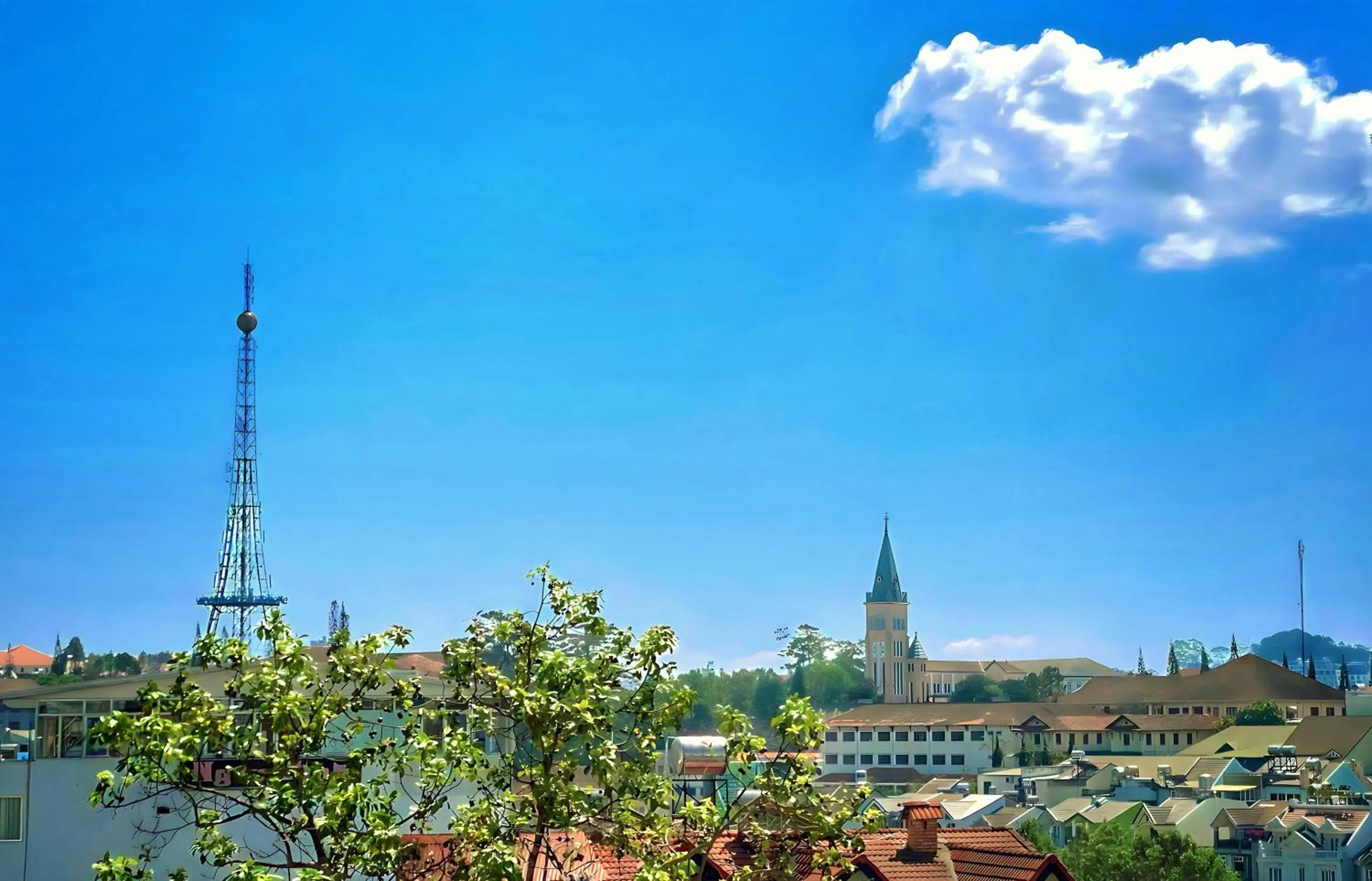 Nearby landmark in Tường Vy Dalat Central