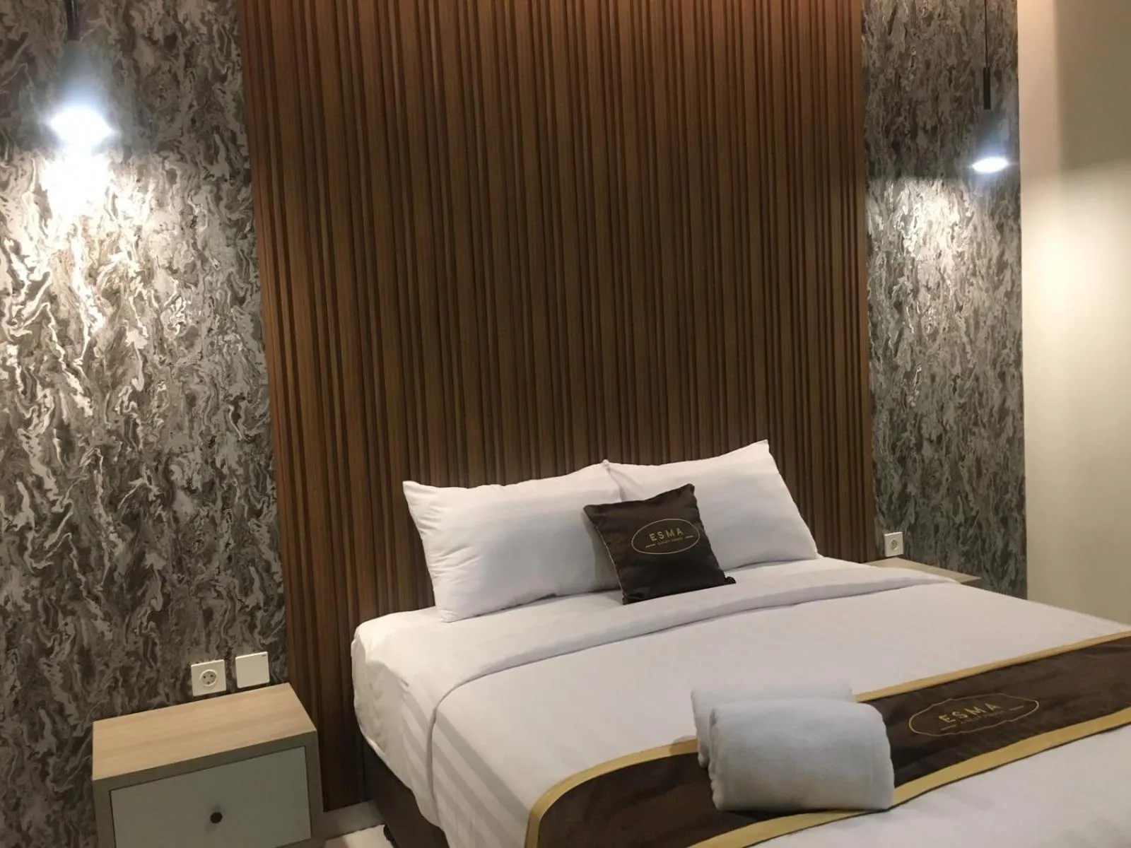 Bed in Esma Family GuestHouse