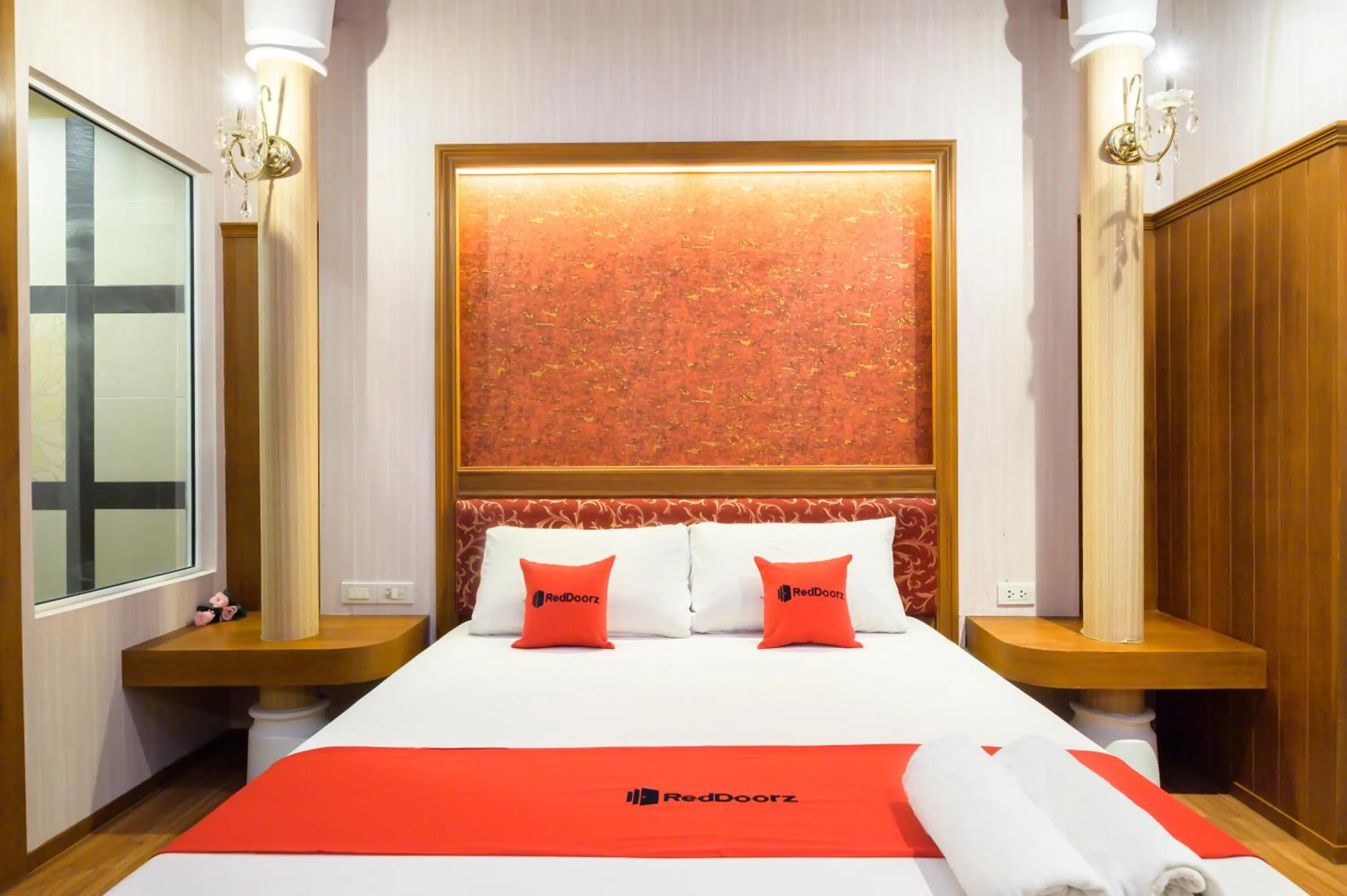 Bed in Ruen Rattana Resort