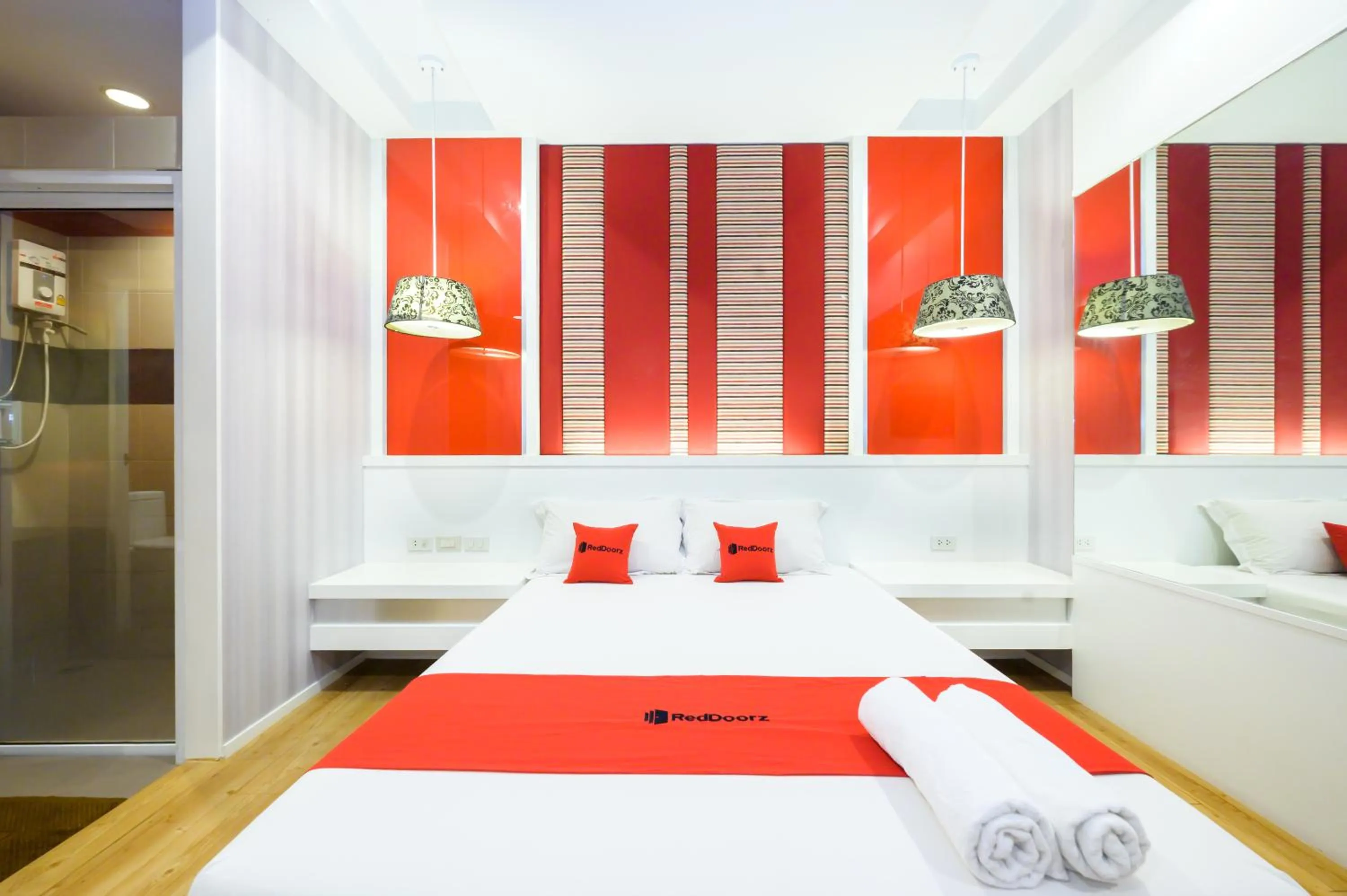 Bed in Ruen Rattana Resort