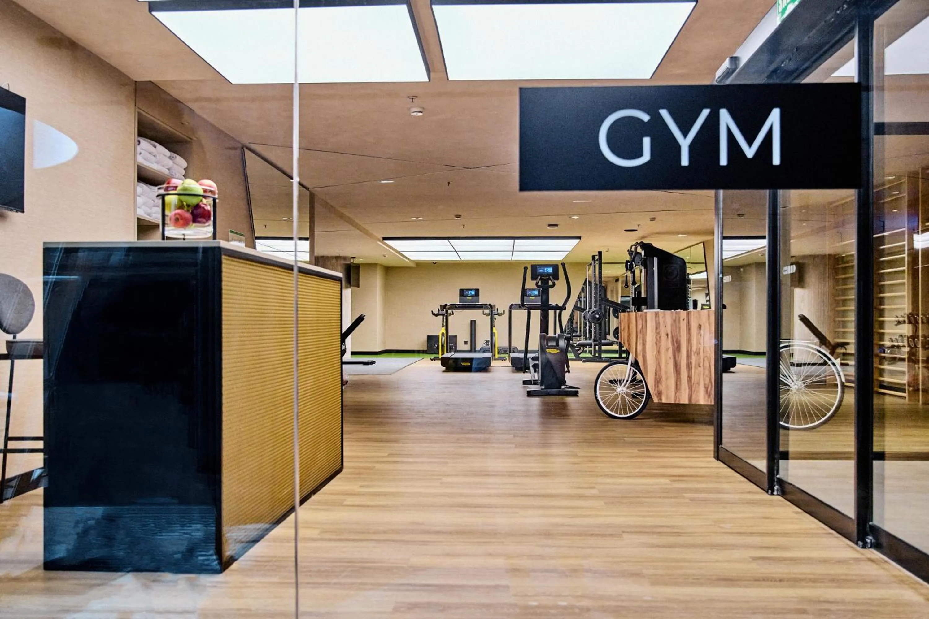 Fitness centre/facilities in Novotel Valencia Lavant