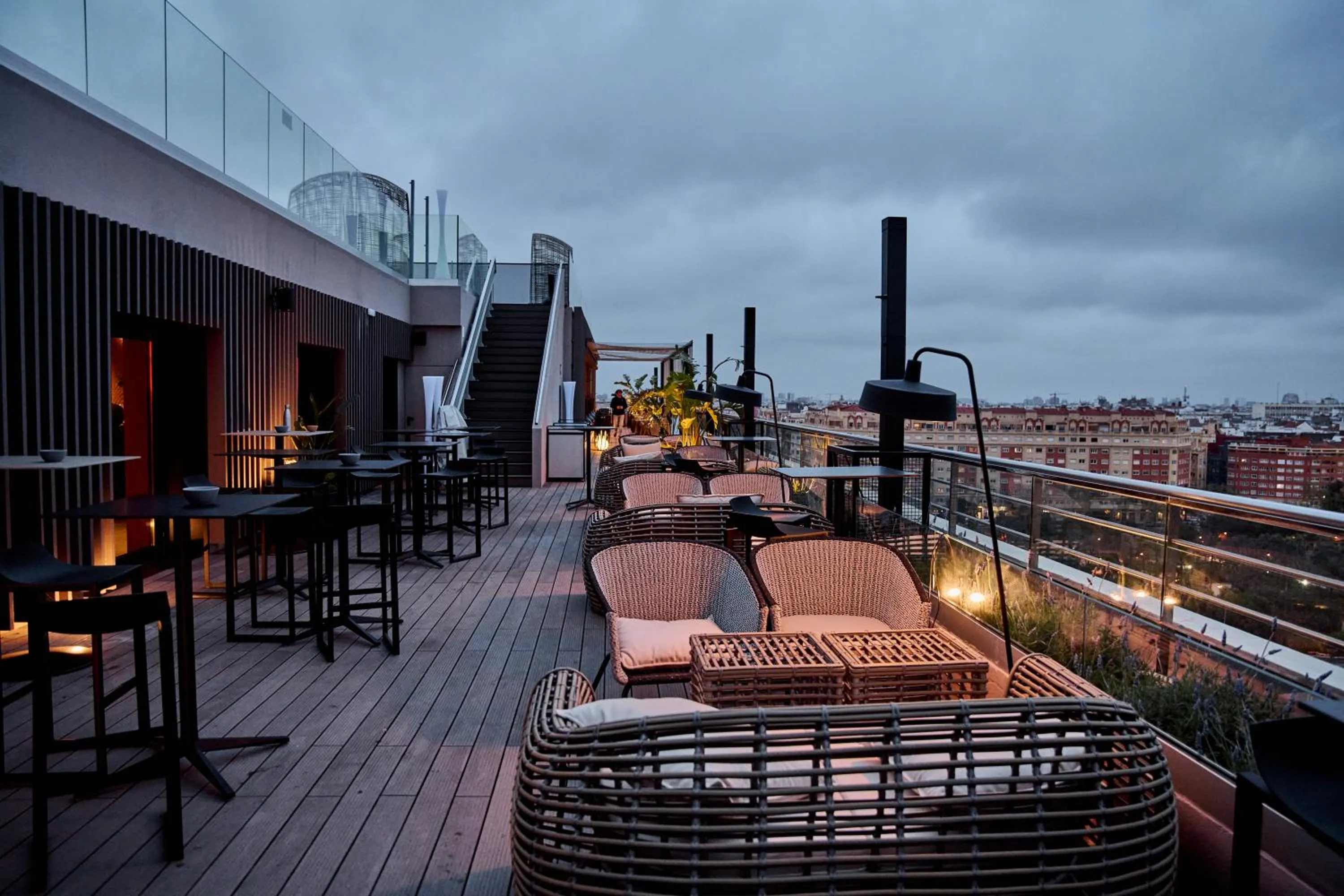 Balcony/Terrace in Novotel Valencia Lavant