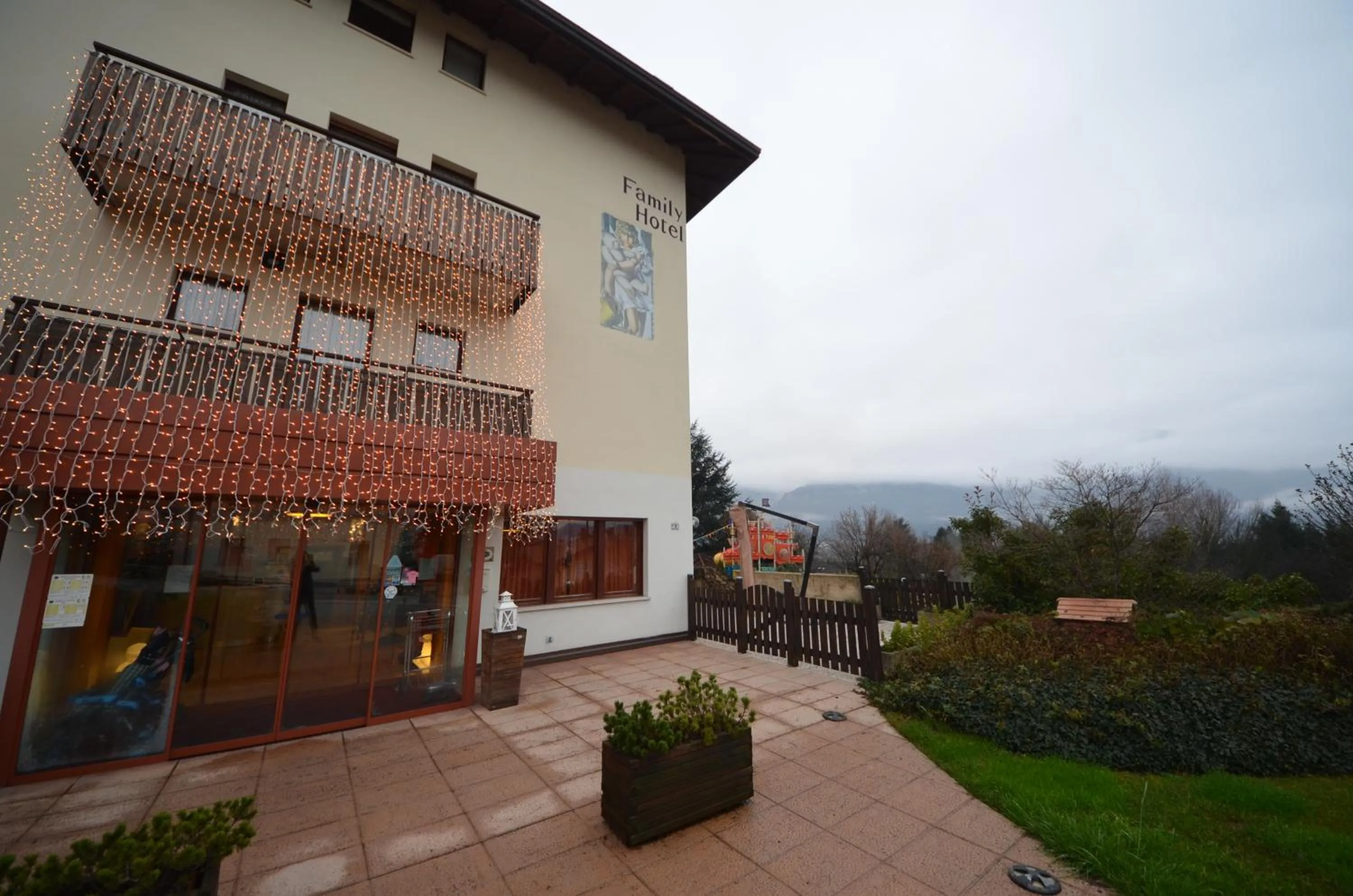 Property building in Family Hotel Primavera