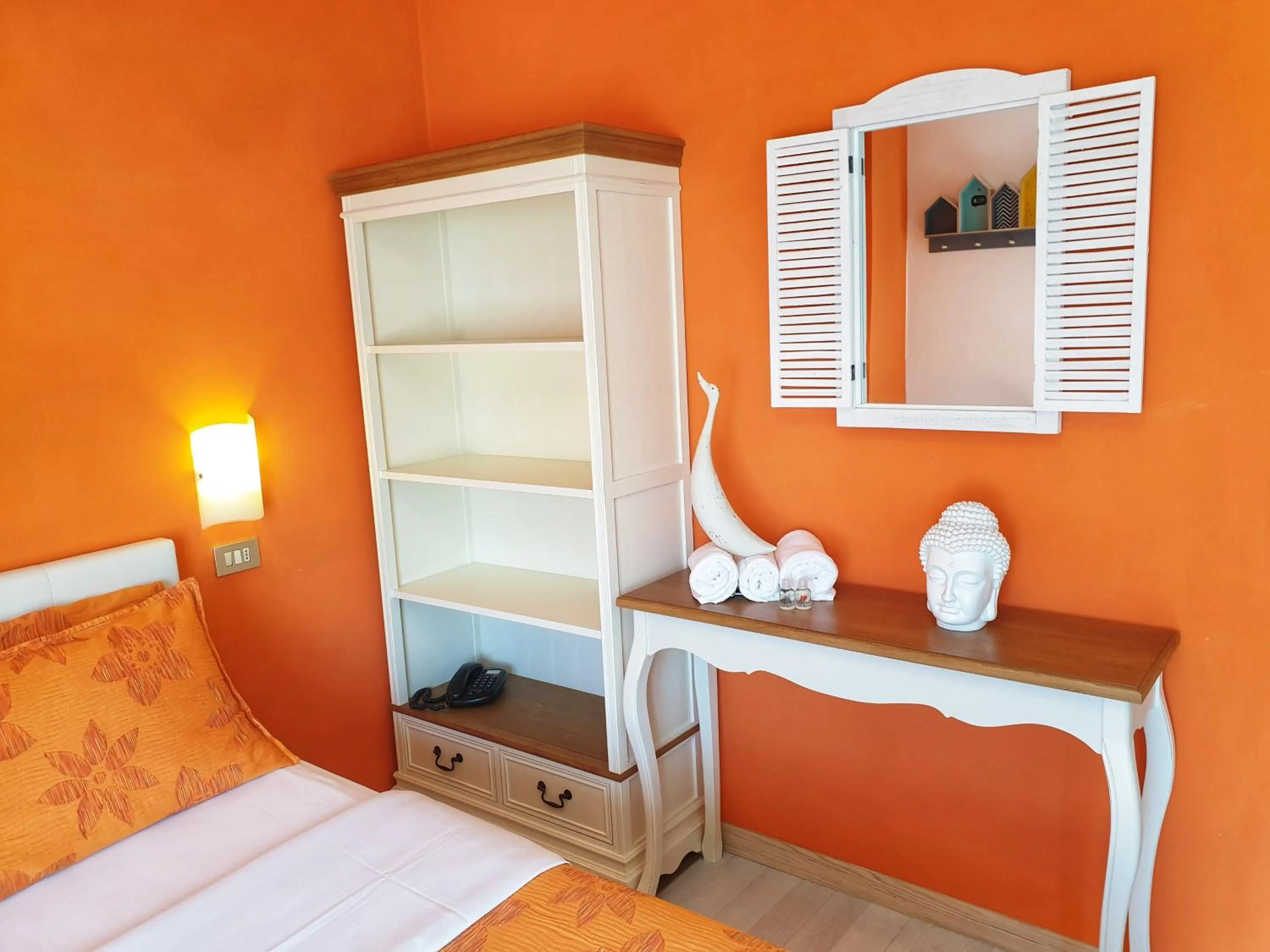 Bed in Family Hotel Primavera