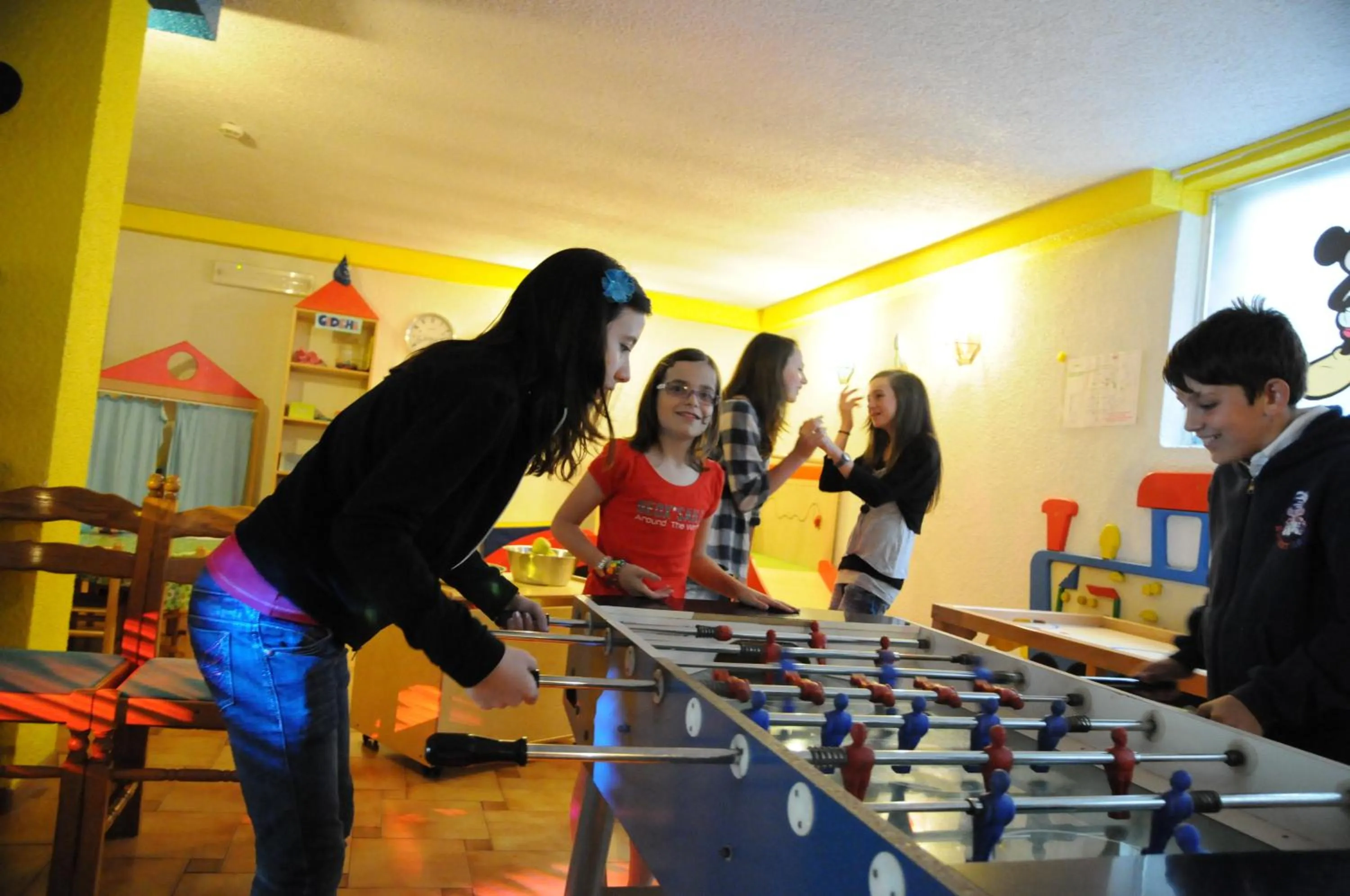 Children play ground in Family Hotel Primavera