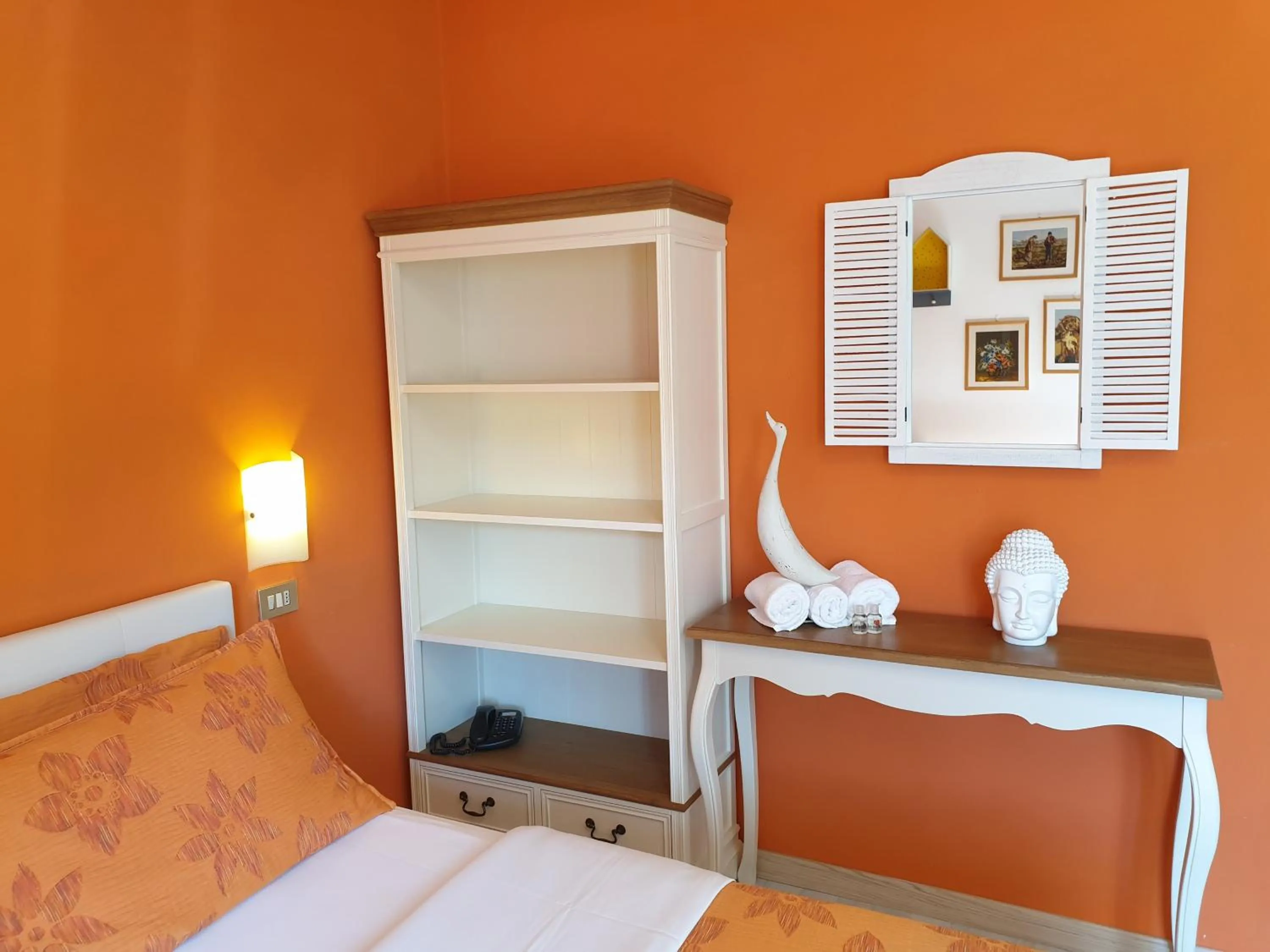 Bed in Family Hotel Primavera