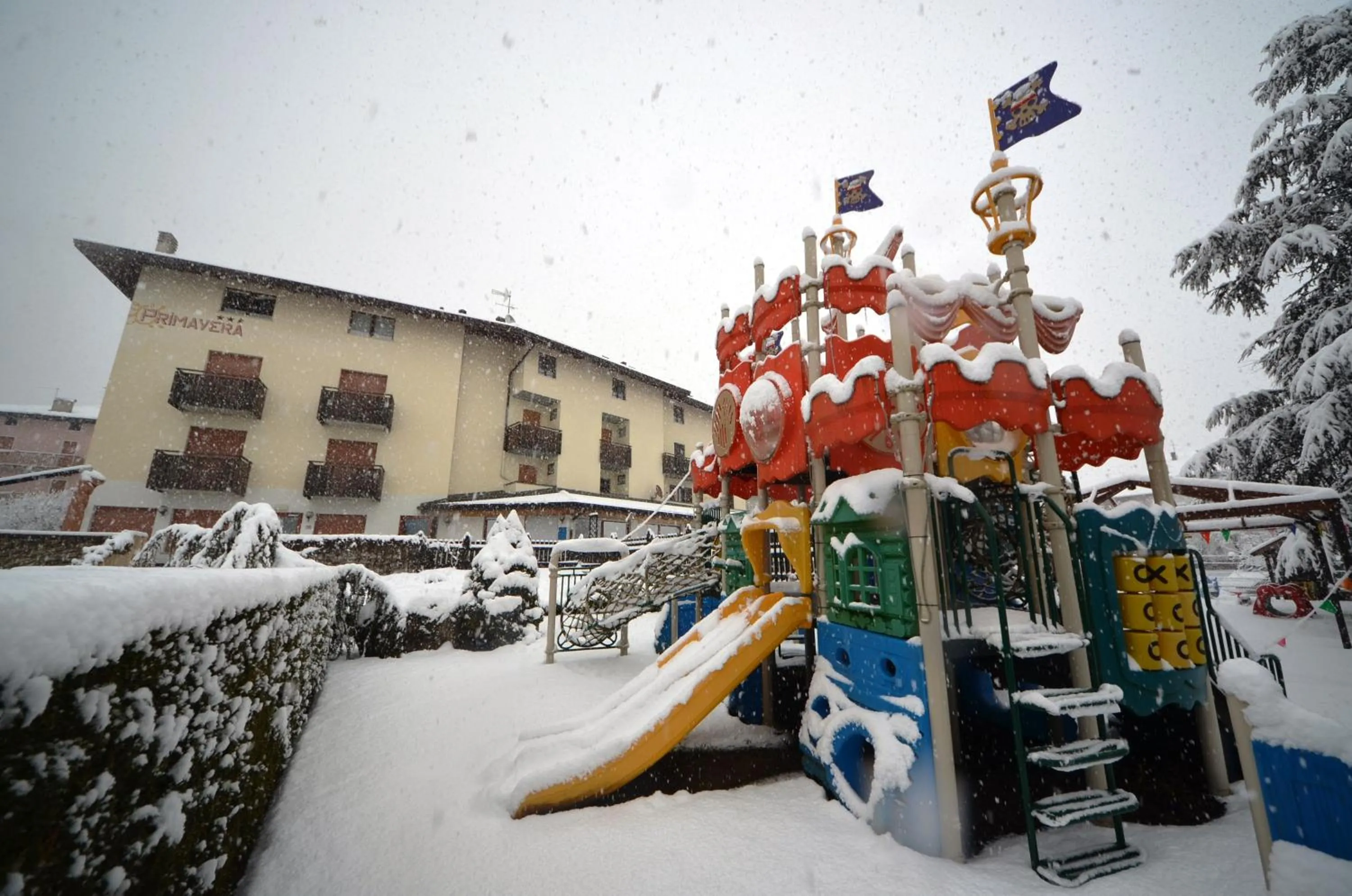 Property building in Family Hotel Primavera