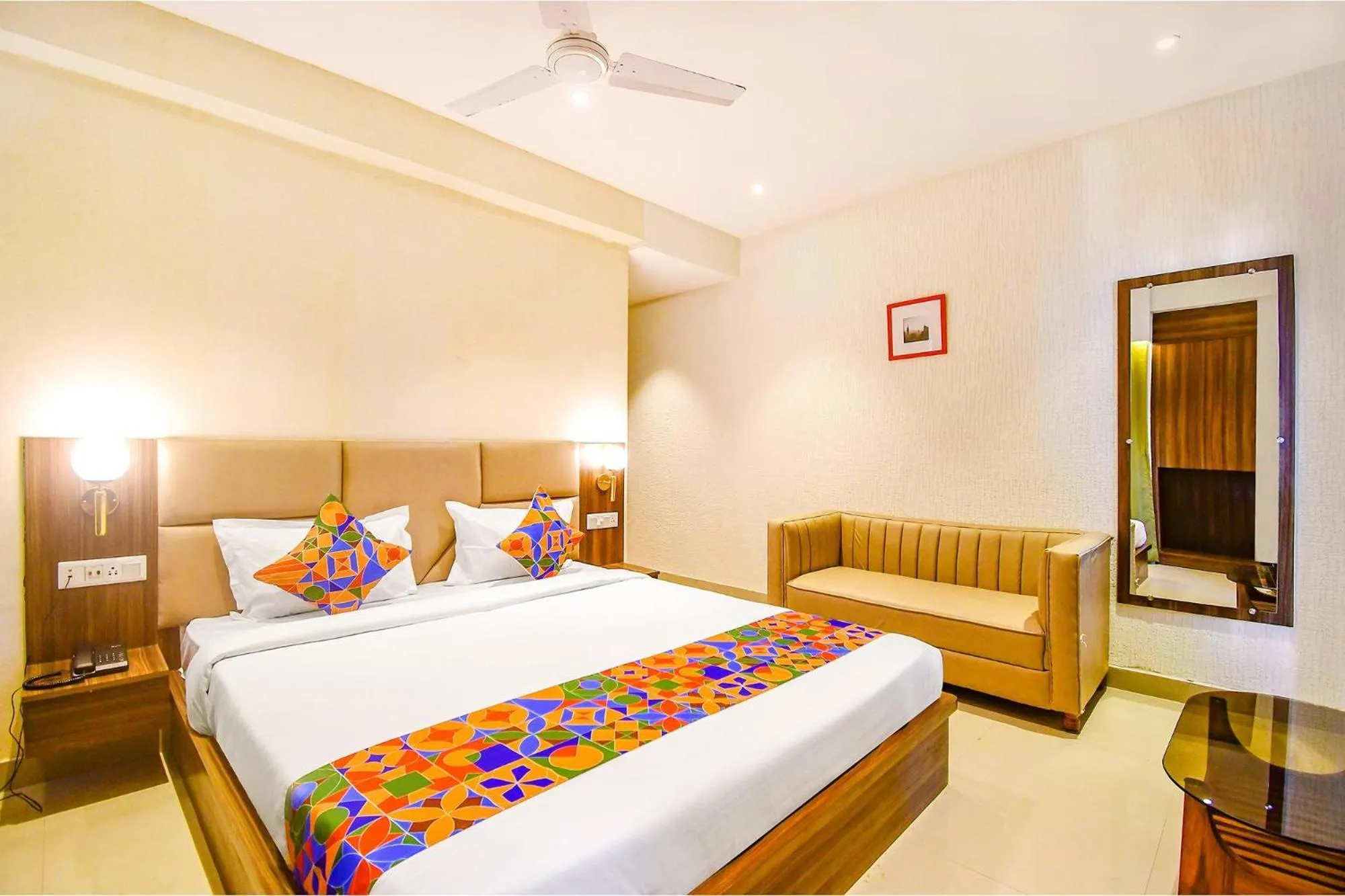 Bed in FabHotel Lake View Topsia